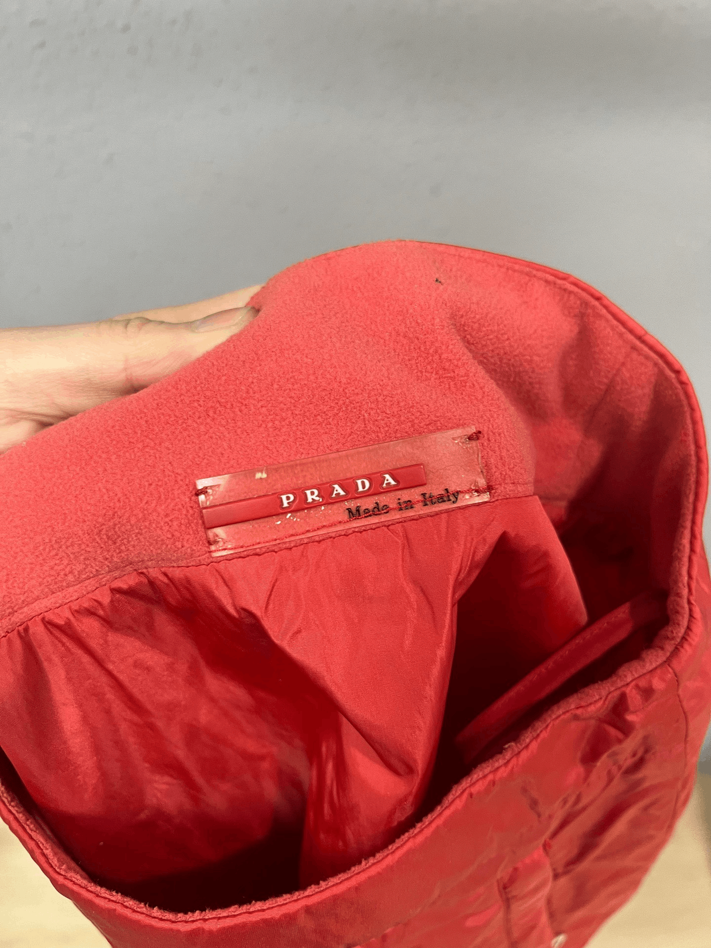 Prada Prada Red Skirt 30 Women Size 30" / US 8 / IT 44 - 3 Thumbnail