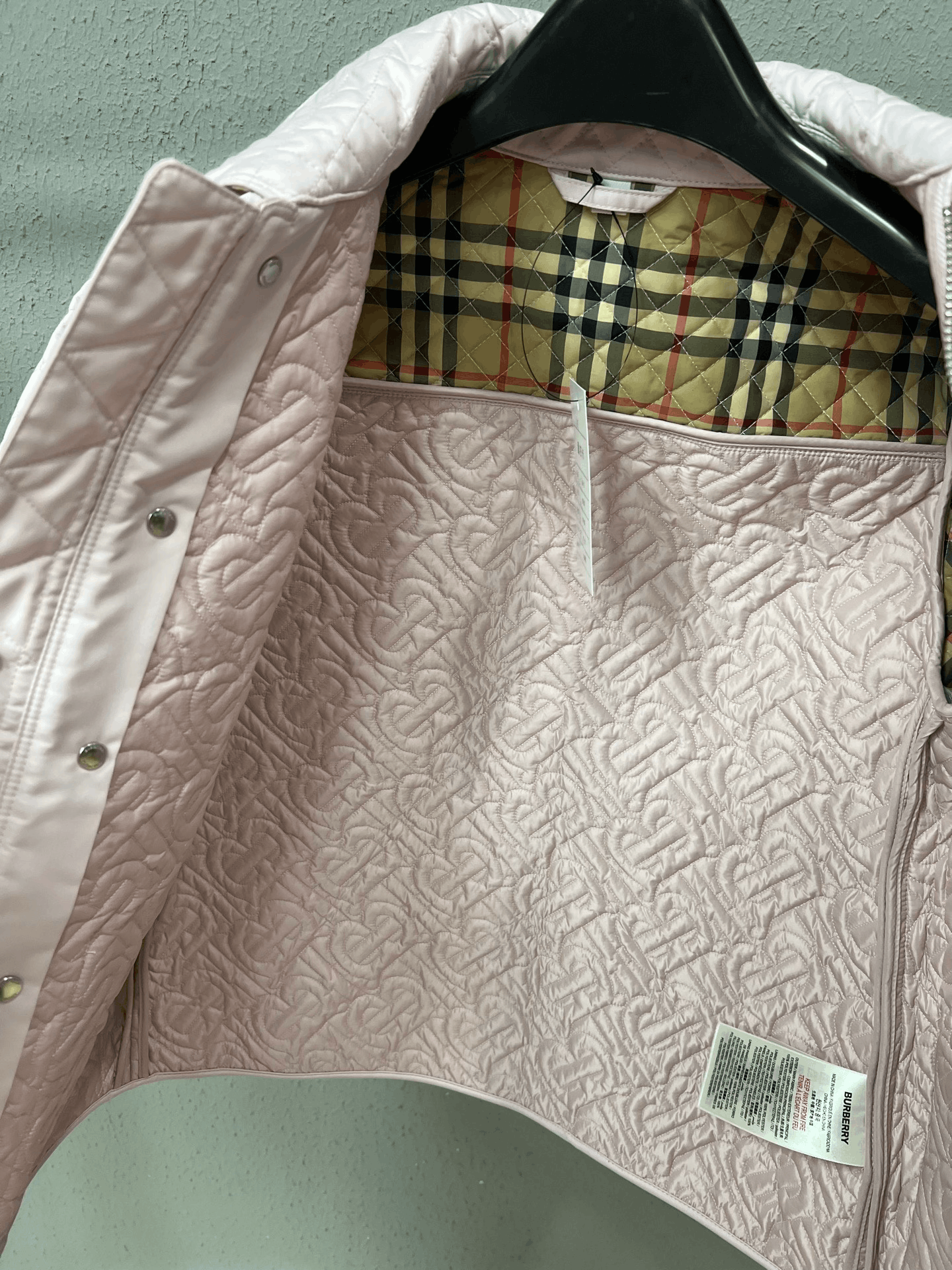 Burberry Burberry Plaid Cotton Down Jacket XS Women Size XS / US 0-2 / IT 36-38 - 4 Thumbnail