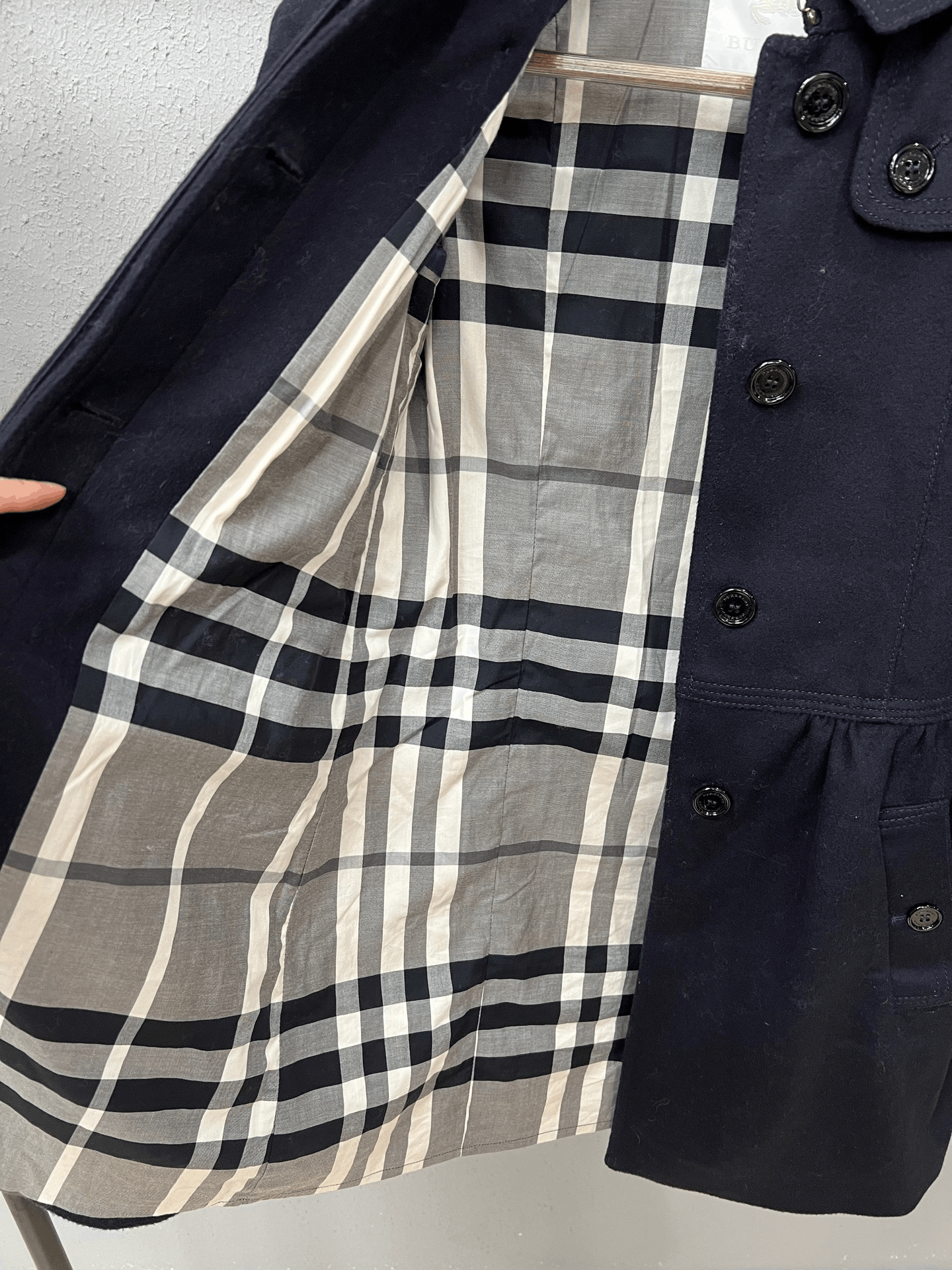 Burberry Burberry Plaid Coat XS Women Size XS / US 0-2 / IT 36-38 - 3 Thumbnail