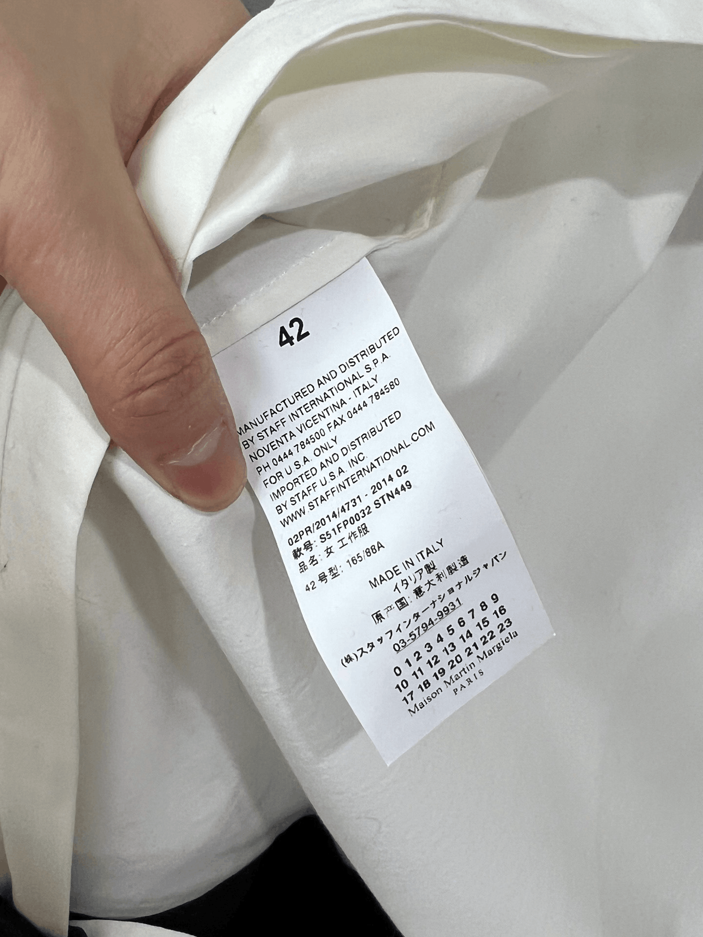 Maison Margiela Maison Margiela Shirt m Men Size US M / EU 48-50 / 2 - 3 Thumbnail