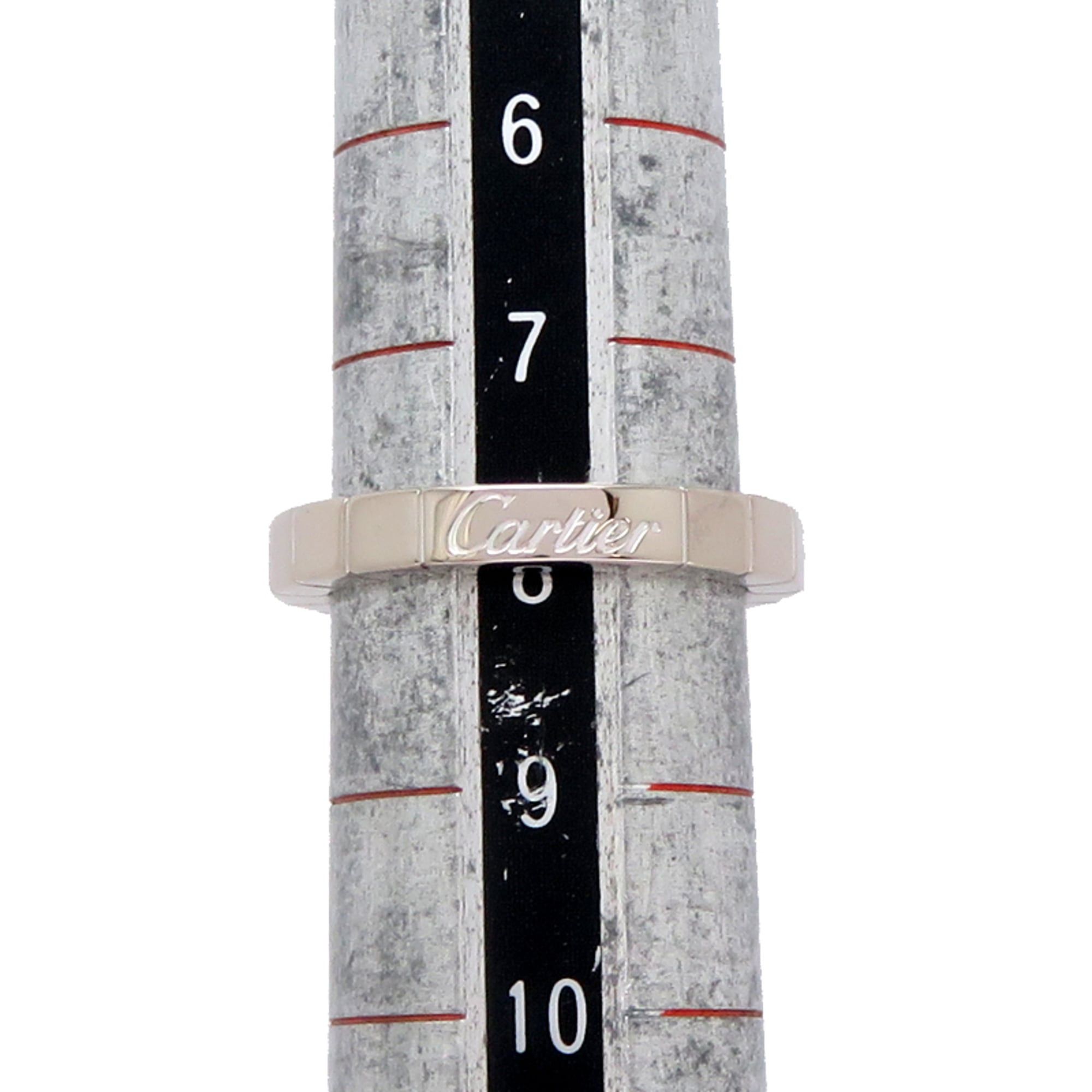 Cartier Cartier Lanieres #48 Women's Ring, 750 White Gold Size ONE SIZE - 6 Thumbnail
