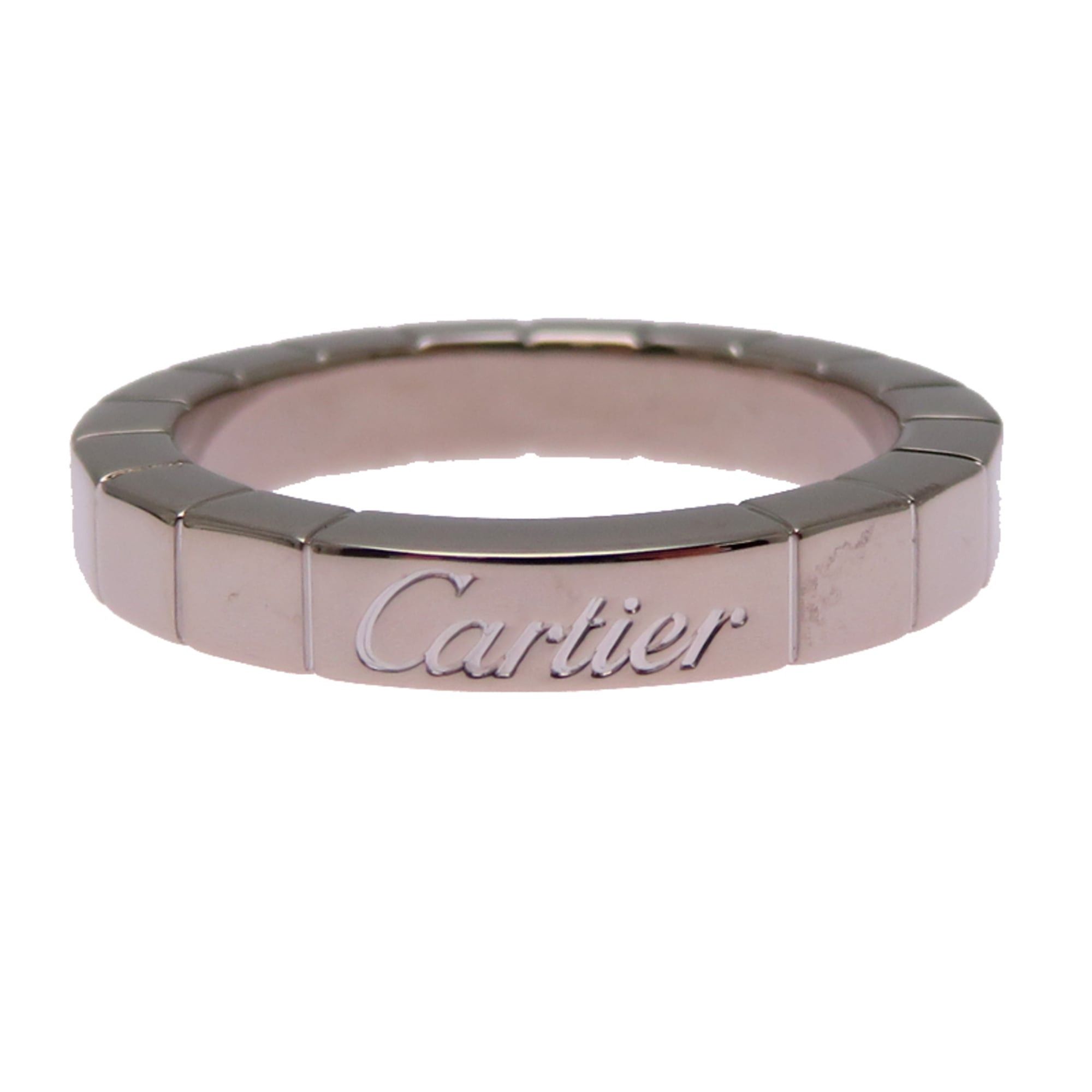 Cartier Cartier Lanieres #48 Women's Ring, 750 White Gold Size ONE SIZE - 4 Thumbnail
