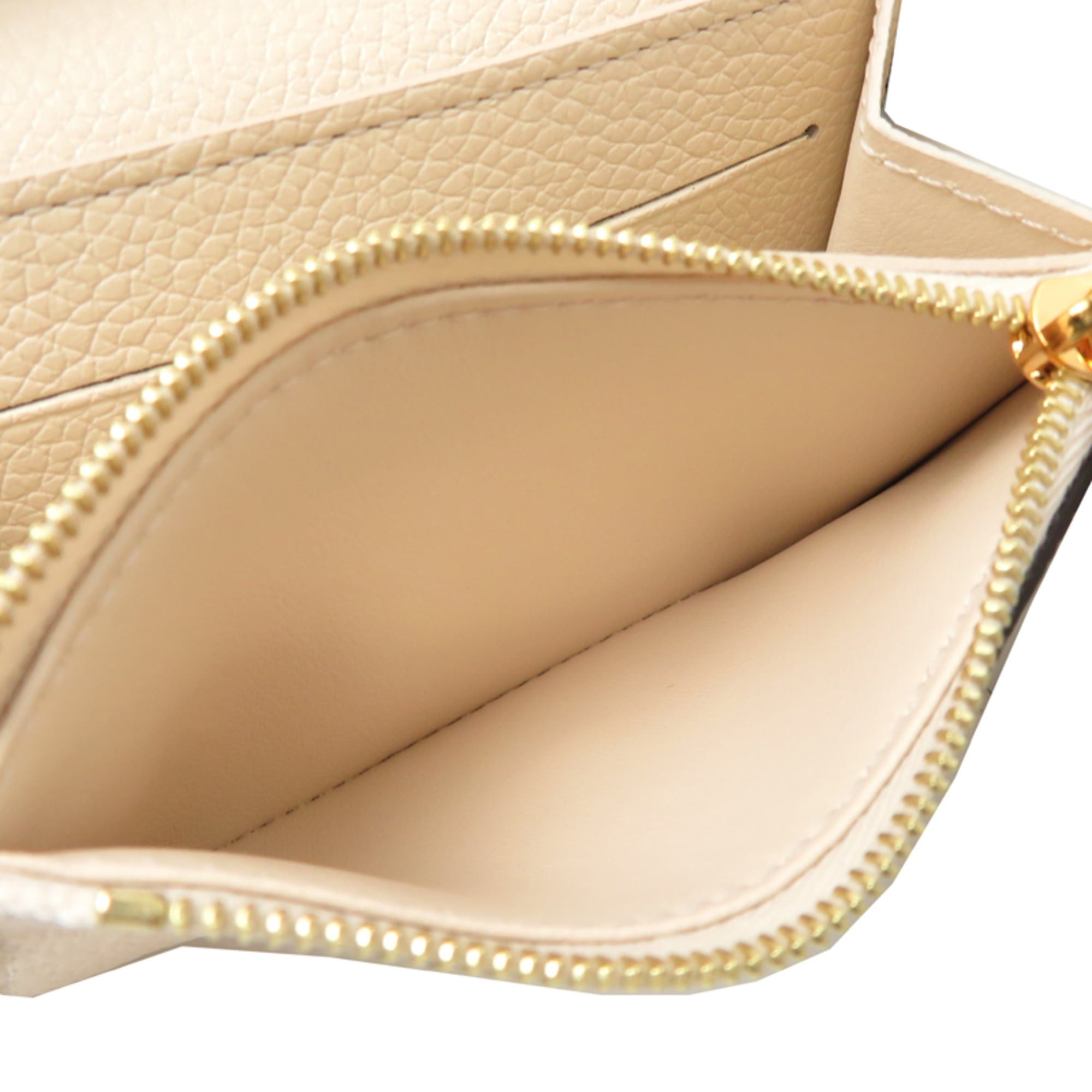Louis Vuitton Louis Vuitton Portemonnaie Rosalie Women's Wallet/Coin Case M81445 Monogram Empreinte Cream Size ONE SIZE - 6 Thumbnail