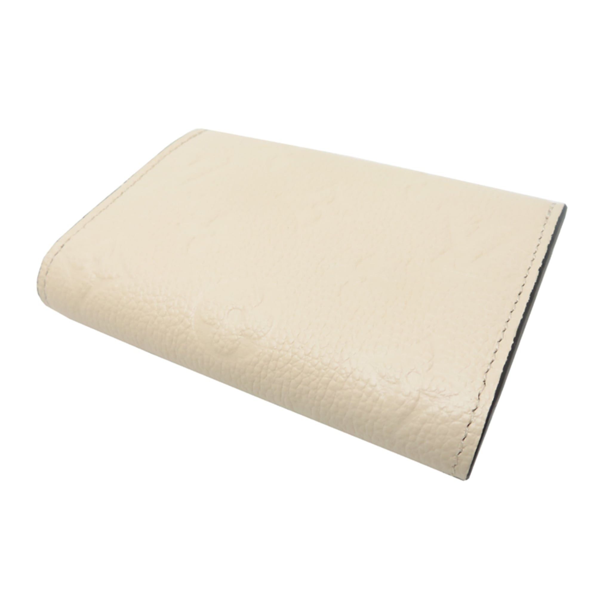 Louis Vuitton Louis Vuitton Portemonnaie Rosalie Women's Wallet/Coin Case M81445 Monogram Empreinte Cream Size ONE SIZE - 4 Thumbnail