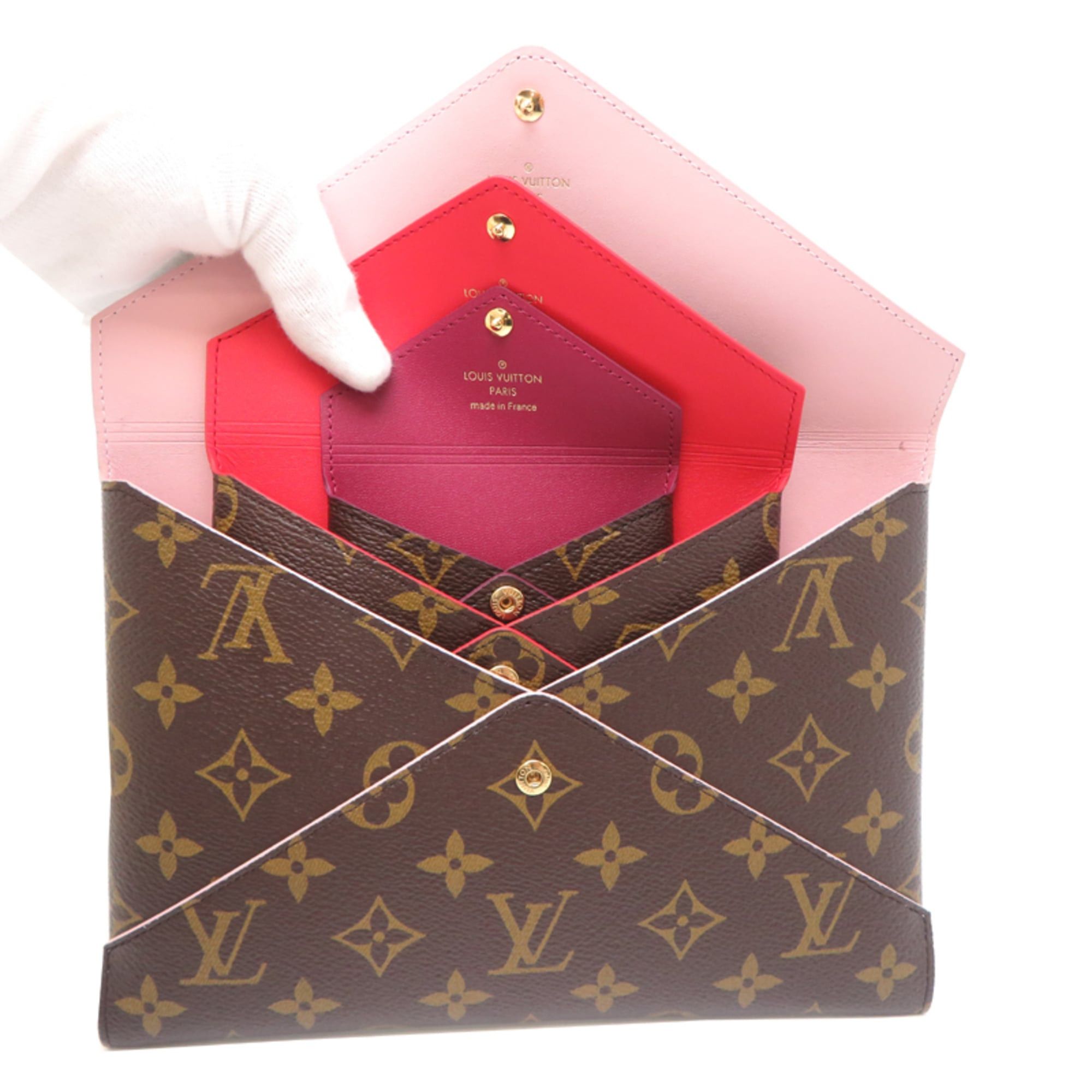 Louis Vuitton Louis Vuitton Pochette Kirigami Women's Pouch M62034 Monogram Brown Size ONE SIZE - 5 Thumbnail