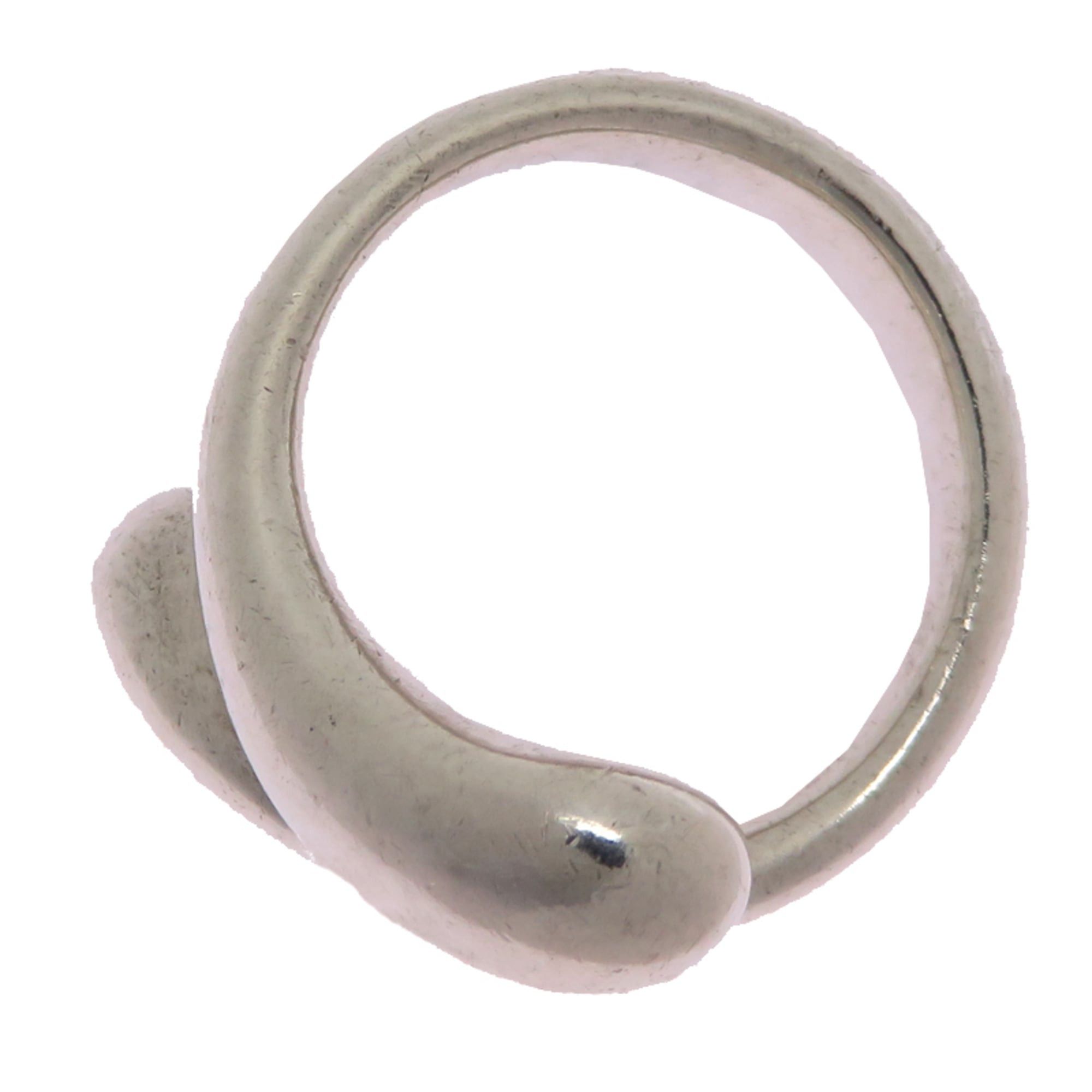 Tiffany & Co. Tiffany & Co. SV925 Elongated Teardrop Ring for Women (Silver 925) Size ONE SIZE - 3 Thumbnail