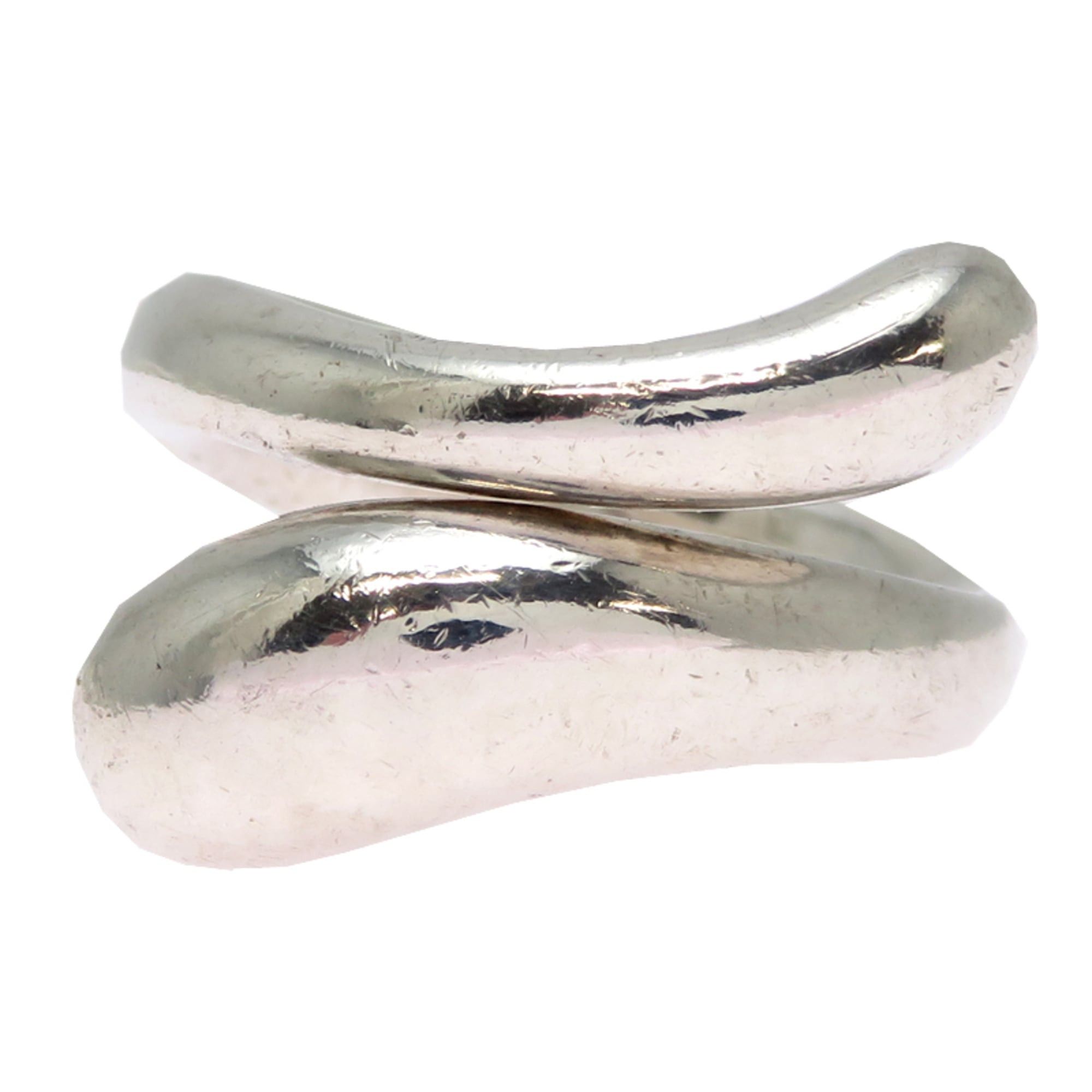 Tiffany & Co. Tiffany & Co. SV925 Elongated Teardrop Ring for Women (Silver 925) Size ONE SIZE - 4 Thumbnail