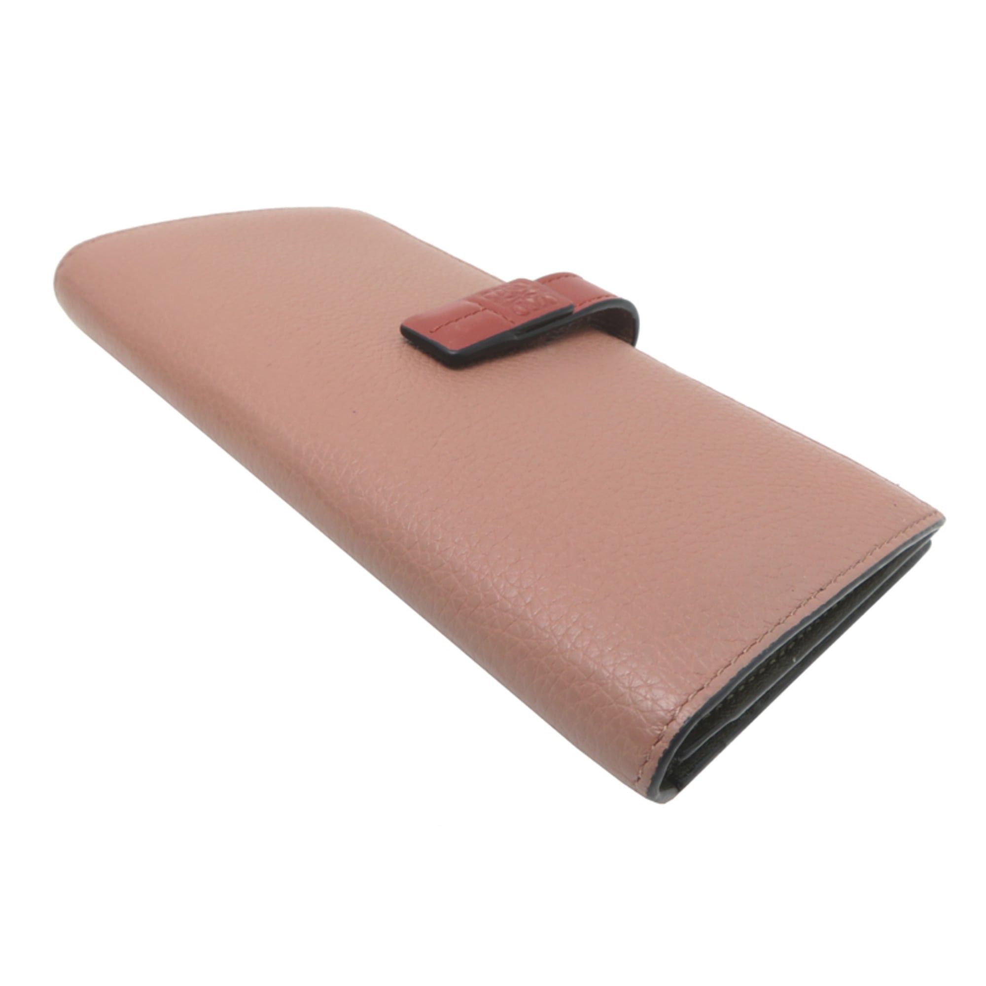Loewe Loewe Vertical Wallet, Women's Long Leather, Pink Size ONE SIZE - 3 Thumbnail