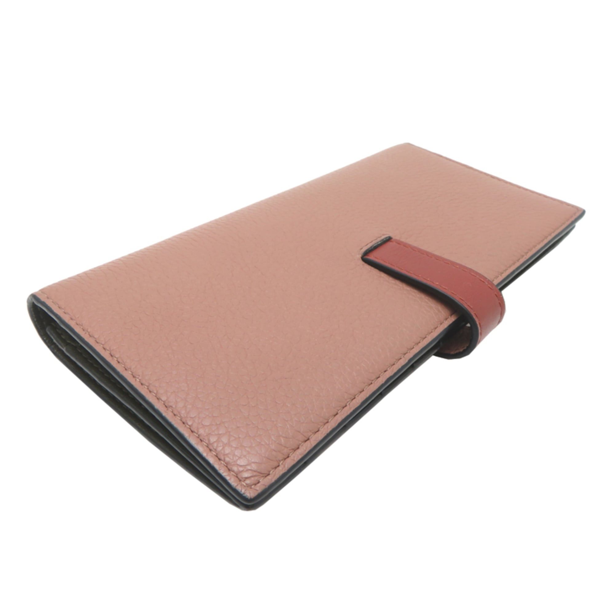 Loewe Loewe Vertical Wallet, Women's Long Leather, Pink Size ONE SIZE - 4 Thumbnail