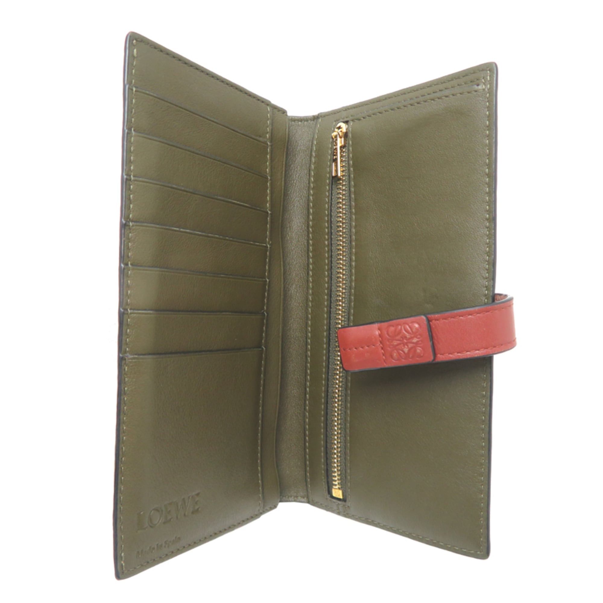 Loewe Loewe Vertical Wallet, Women's Long Leather, Pink Size ONE SIZE - 5 Thumbnail