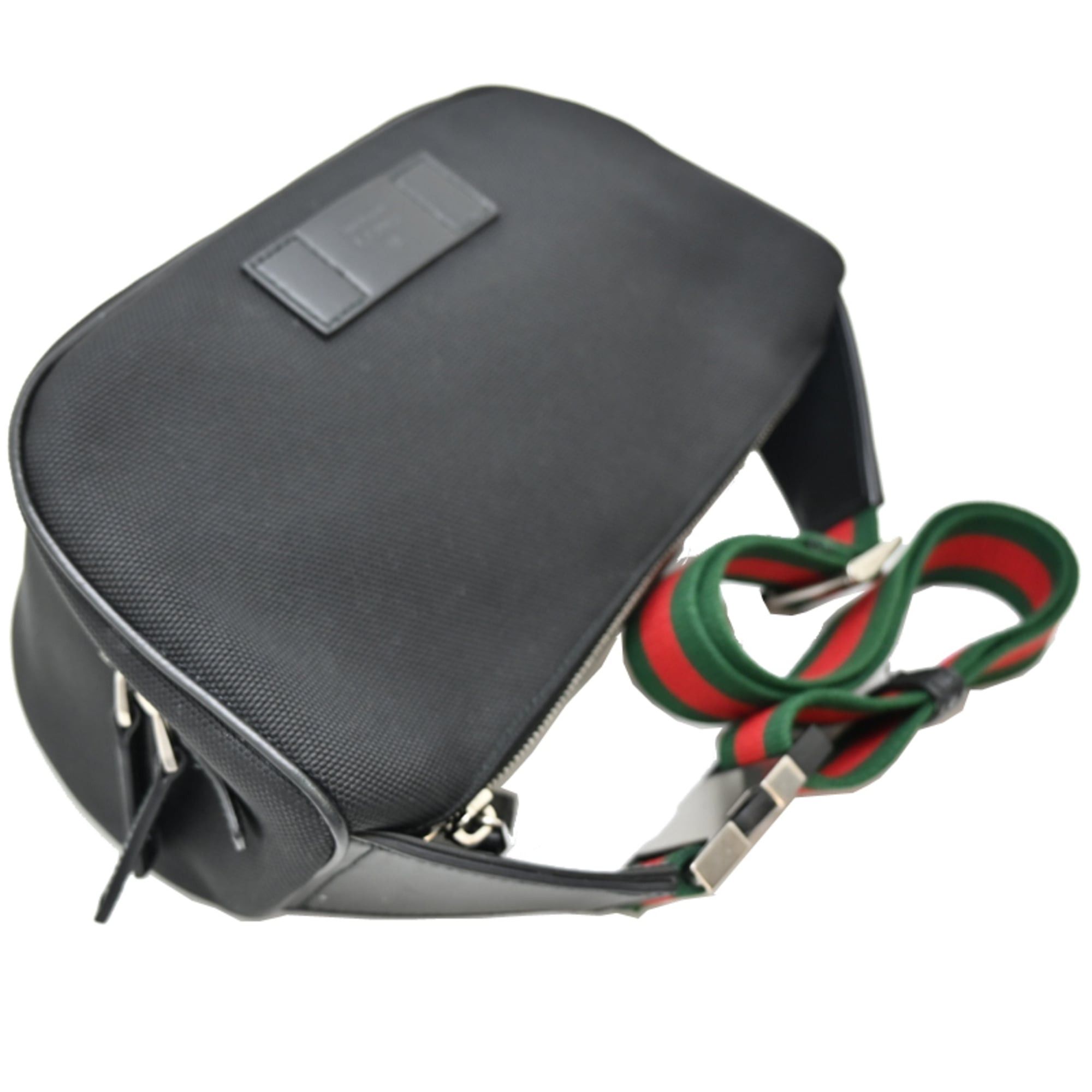 Gucci Gucci Waist Body Bag Outlet Women's/Men's 630920 Techno Canvas Black Size ONE SIZE - 4 Thumbnail