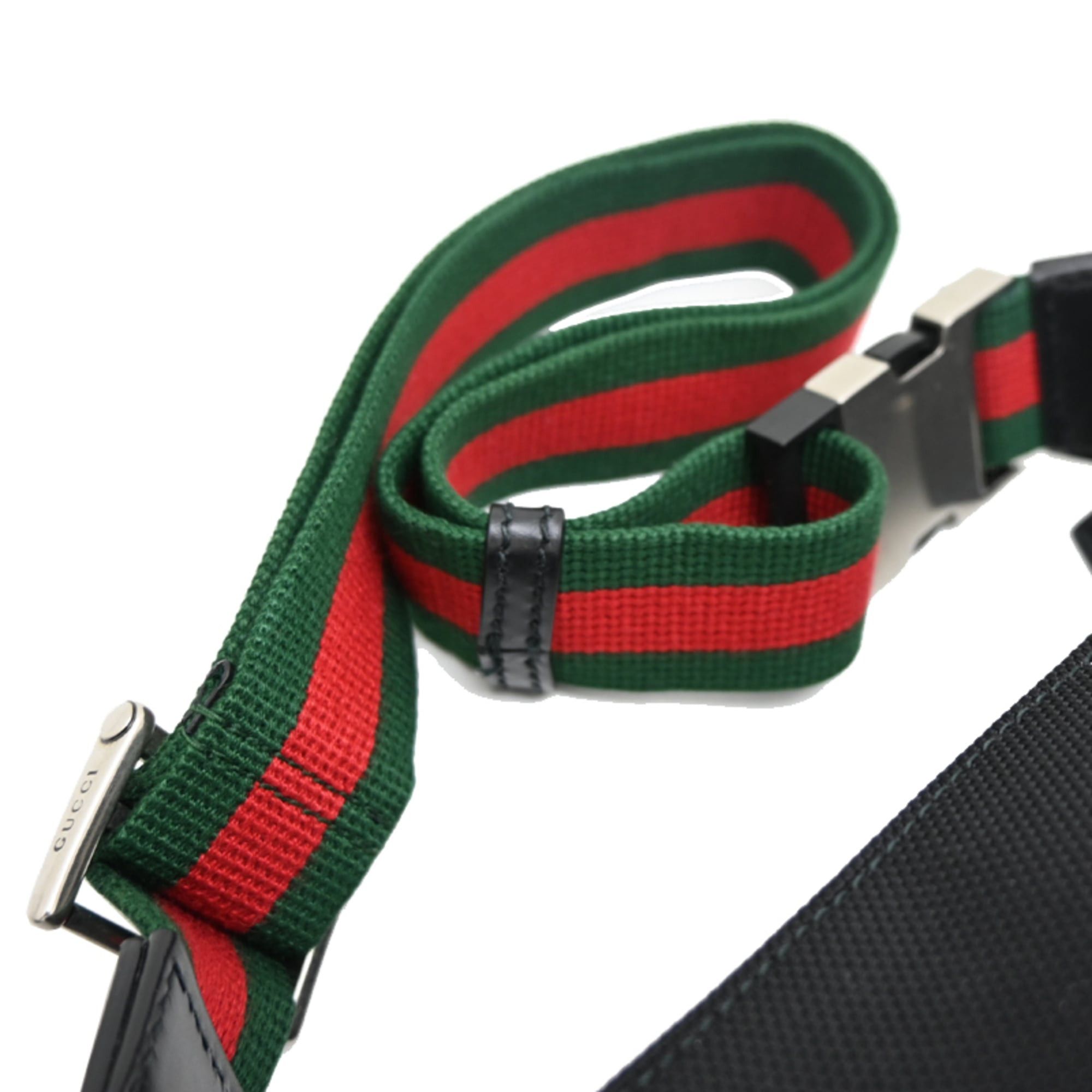 Gucci Gucci Waist Body Bag Outlet Women's/Men's 630920 Techno Canvas Black Size ONE SIZE - 5 Thumbnail