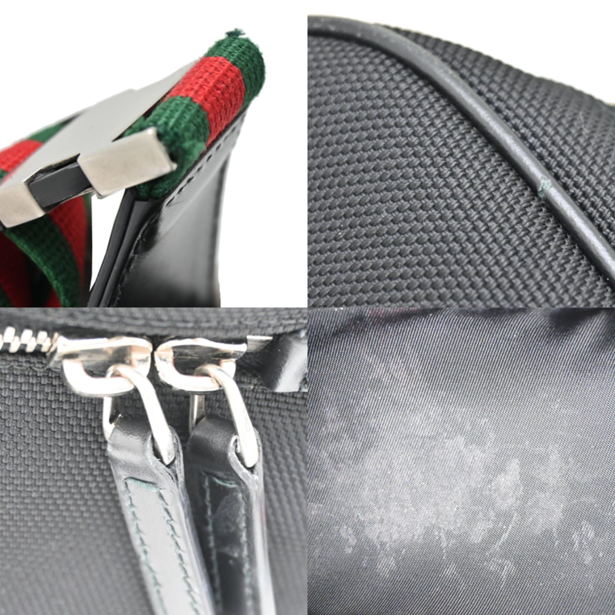 Gucci Gucci Waist Body Bag Outlet Women's/Men's 630920 Techno Canvas Black Size ONE SIZE - 7 Thumbnail