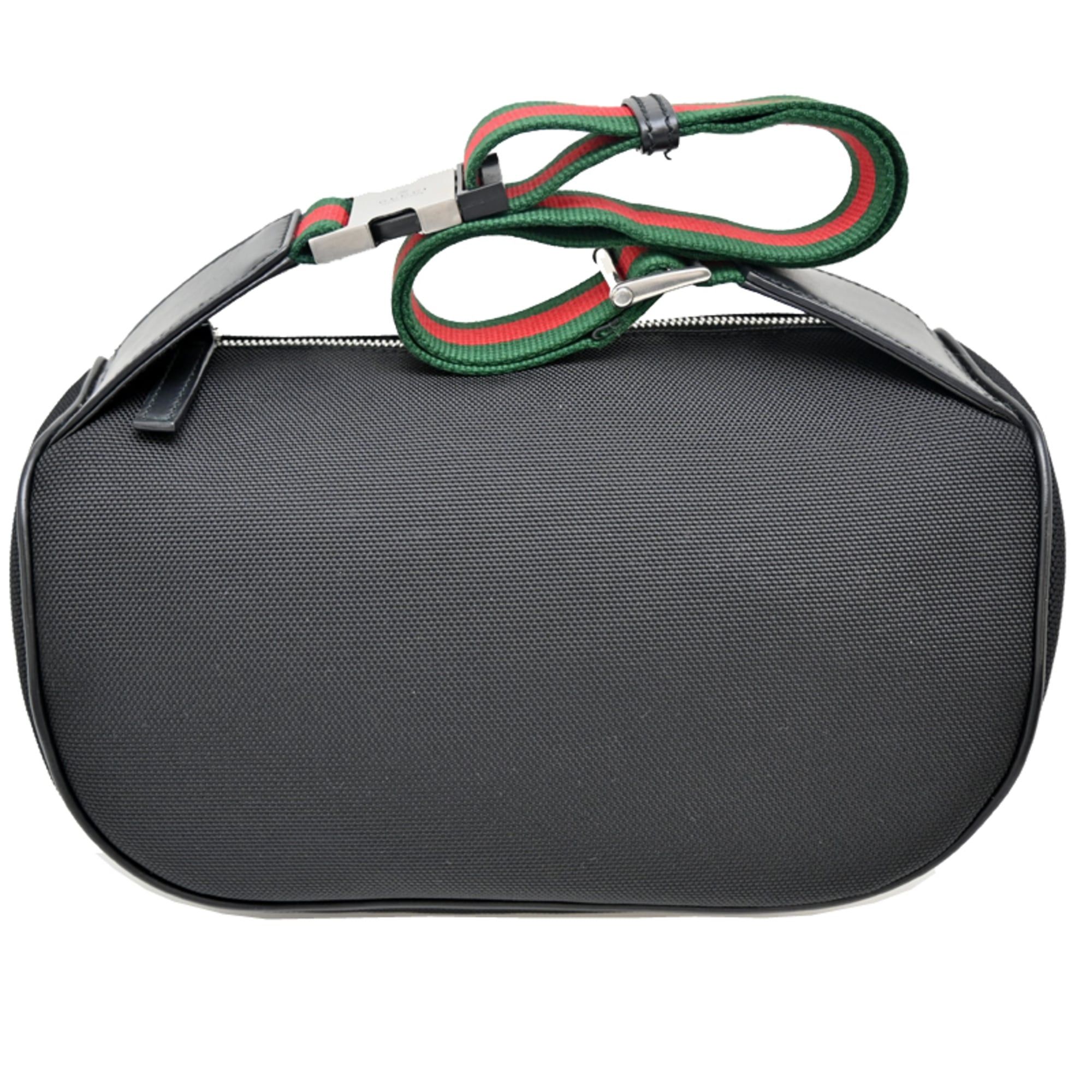Gucci Gucci Waist Body Bag Outlet Women's/Men's 630920 Techno Canvas Black Size ONE SIZE - 2 Thumbnail