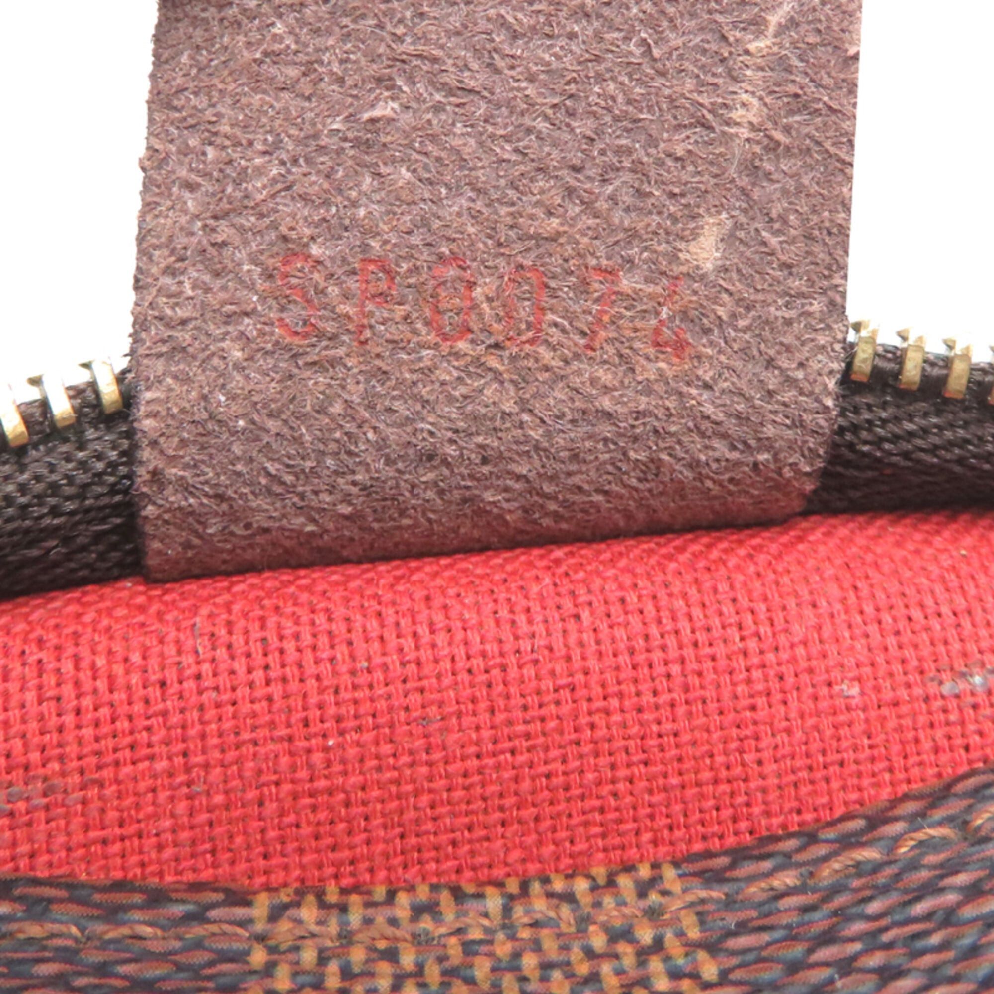 Louis Vuitton Louis Vuitton Trousse Makeup Women's Handbag N51982 (Discontinued) Damier Brown Size ONE SIZE - 8 Thumbnail