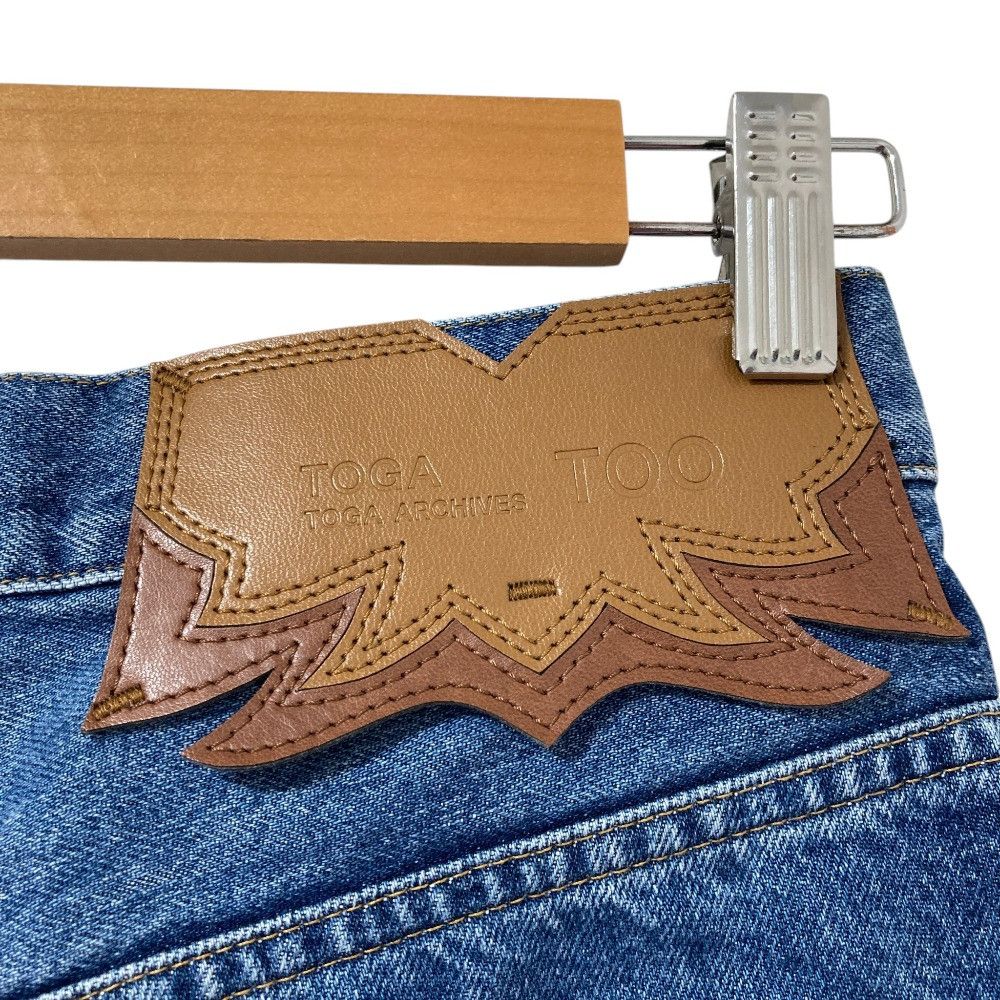 Other Other TOGA TOO Wide Denim Pants Textile Jeans TZ251-FF907 DUTY FREE for USA Size ONE SIZE - 6 Thumbnail