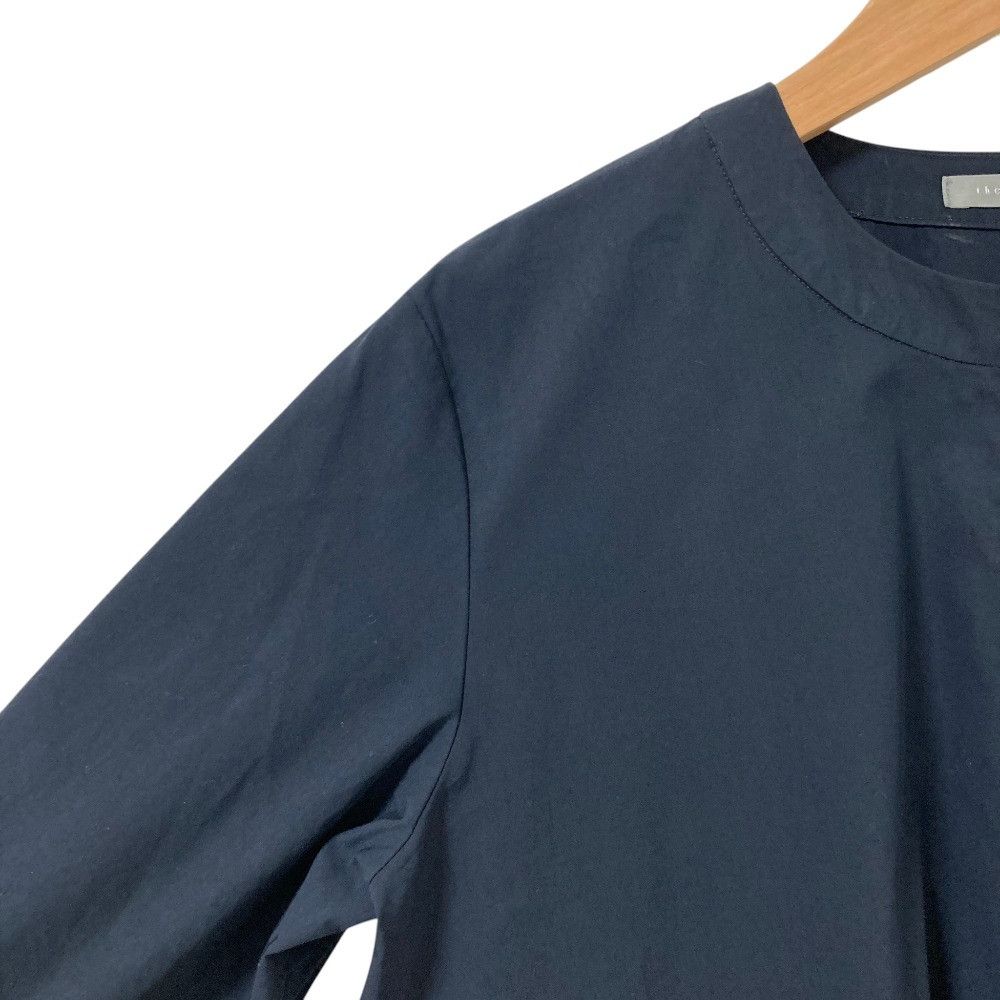 Theory Theory theory luxe TECH POPLIN collarless shirt dress Textile Dresses DUTY FREE for USA Size ONE SIZE - 4 Thumbnail