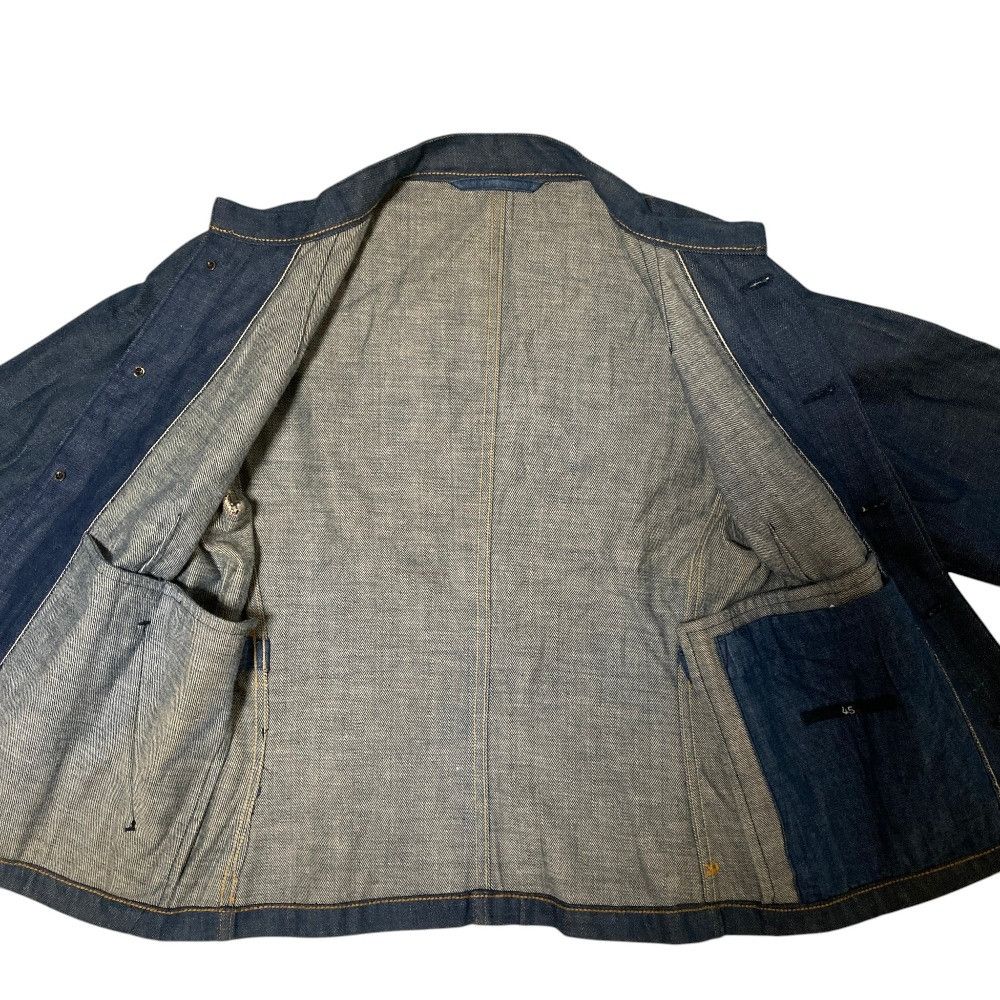 Other 45 45R Stand Collar Denim Jacket Textile Outerwear 8121029 DUTY FREE for USA Size ONE SIZE - 3 Thumbnail