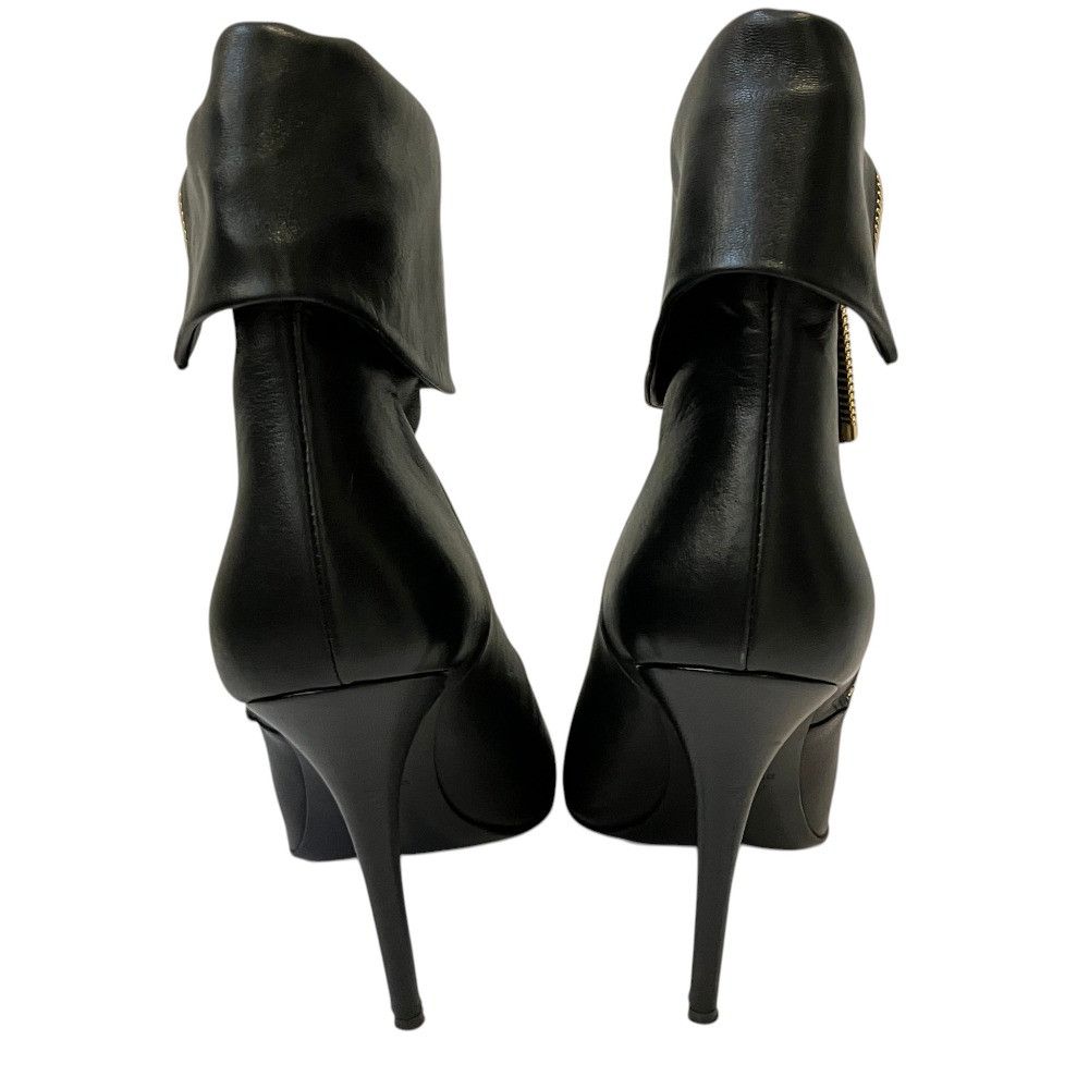 Other Other Giuseppe Zanotti Leather Short Boots High Heels Leather Shoes DUTY FREE for USA Size ONE SIZE - 4 Thumbnail