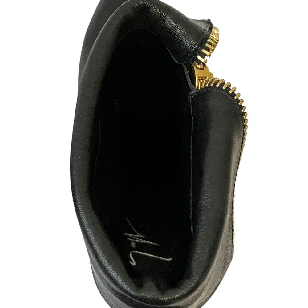 Other Other Giuseppe Zanotti Leather Short Boots High Heels Leather Shoes DUTY FREE for USA Size ONE SIZE - 7 Thumbnail