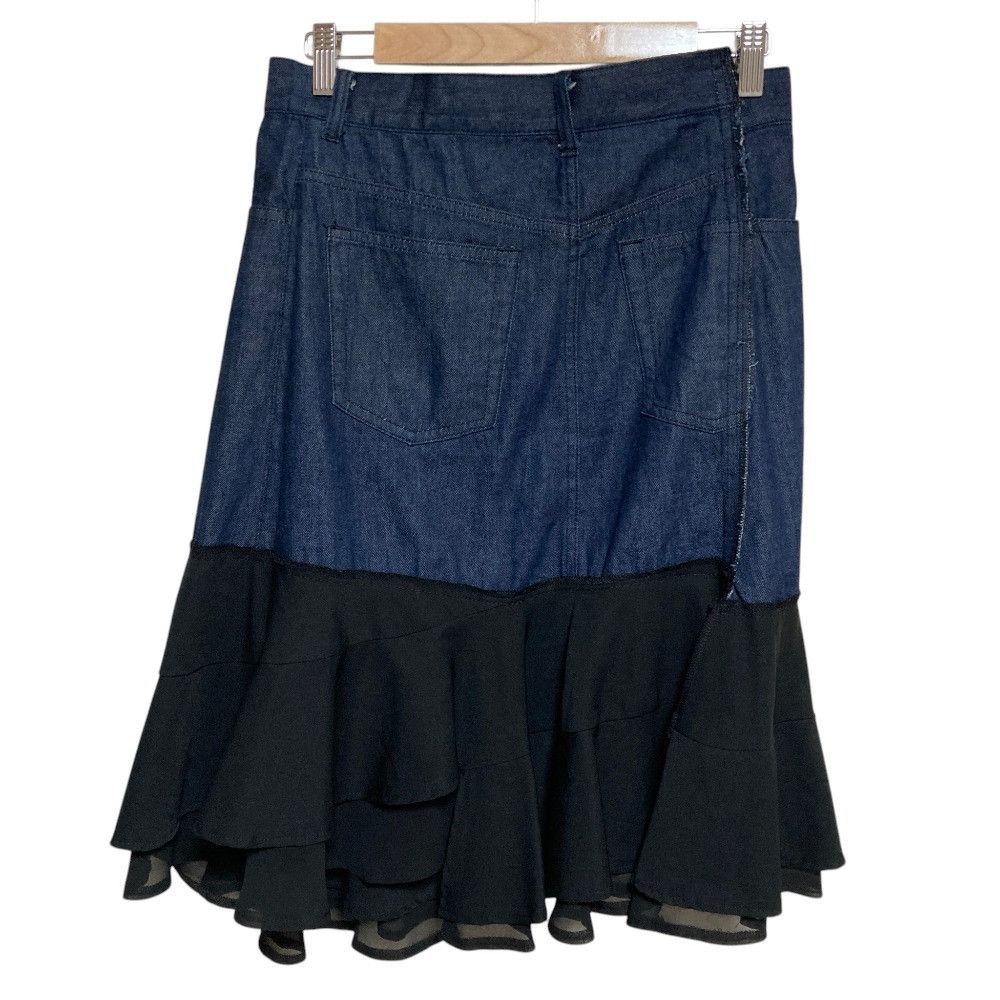 Comme des Garcons Comme des Garçons tricot COMME des GARCONS tiered denim skirt Textile Skirts TK-S009 DUTY FREE for USA Size ONE SIZE - 2 Thumbnail