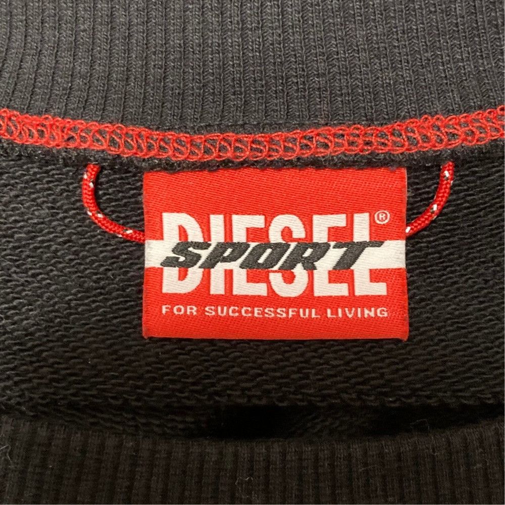 Other Other Diesel SPORT Fleece Sweatshirt Textile Sweatshirts & Hoodies AMST-ULRICH-HT07 0WHAW DUTY FREE for USA Size ONE SIZE - 4 Thumbnail