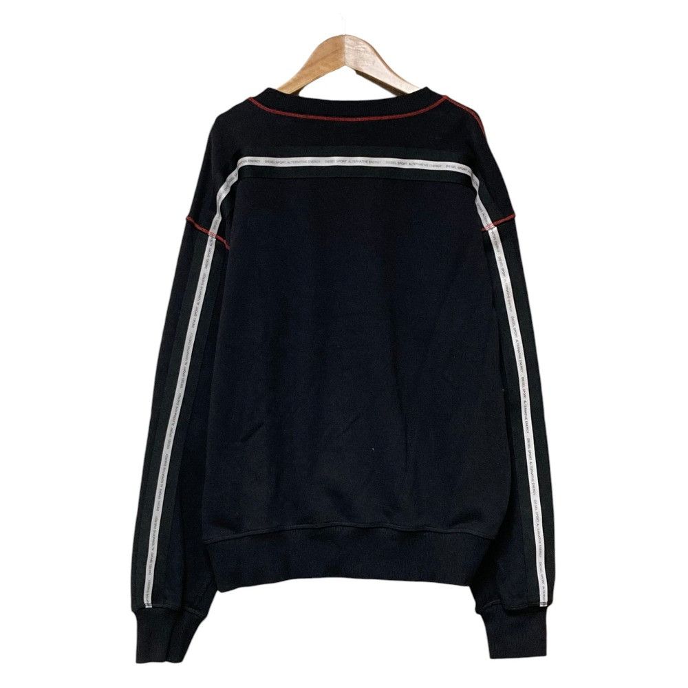 Other Other Diesel SPORT Fleece Sweatshirt Textile Sweatshirts & Hoodies AMST-ULRICH-HT07 0WHAW DUTY FREE for USA Size ONE SIZE - 3 Thumbnail