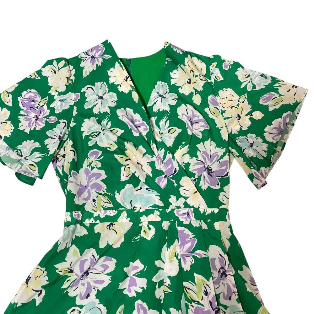 Other Other Diagram Grace Continental Vintage Flower Dress Textile Dresses DUTY FREE for USA Size ONE SIZE - 3 Thumbnail