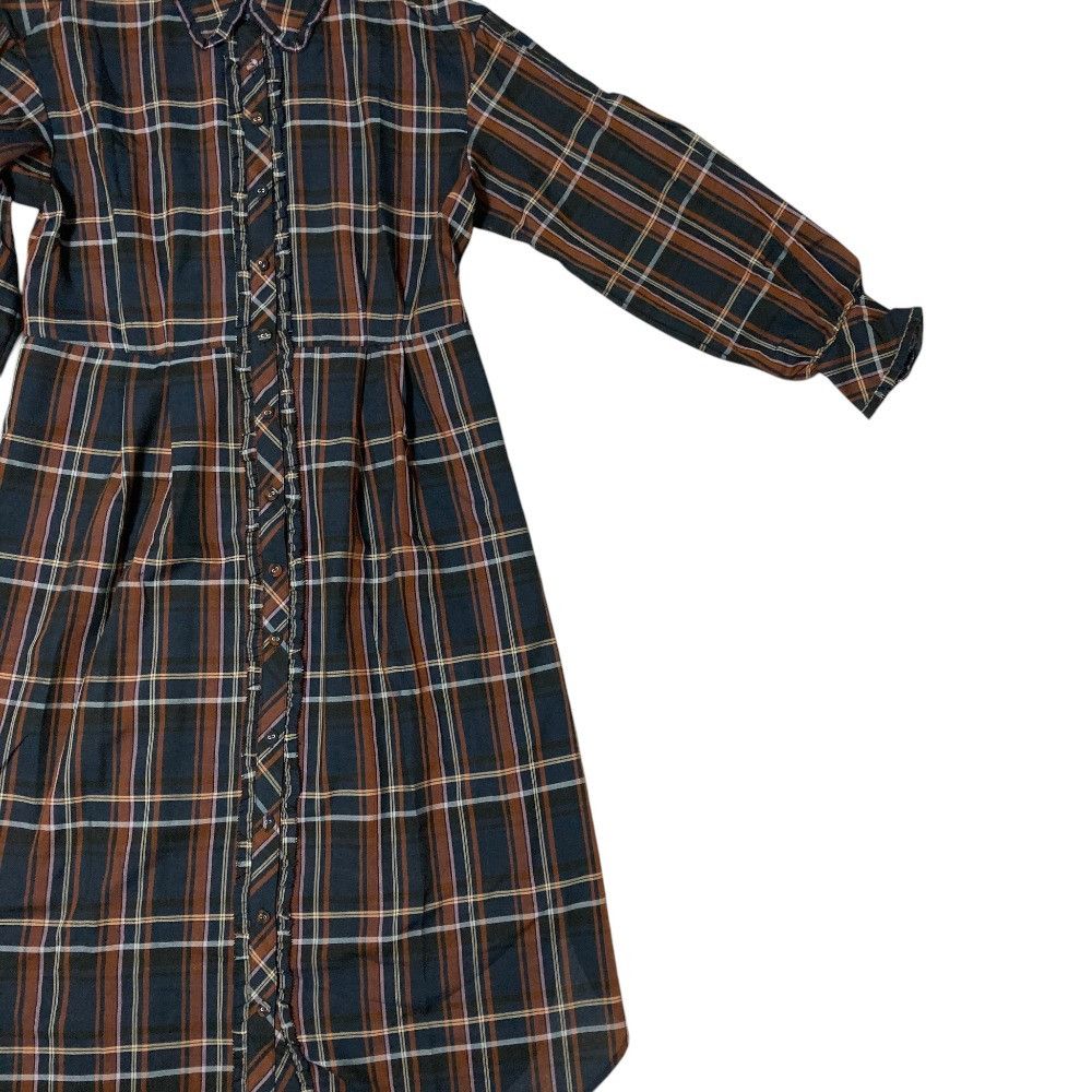 Other Other INGEBORG Check Shirt Dress Textile Dresses A2223FA353 DUTY FREE for USA Size ONE SIZE - 3 Thumbnail