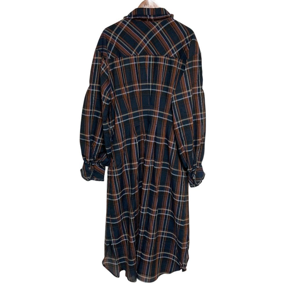 Other Other INGEBORG Check Shirt Dress Textile Dresses A2223FA353 DUTY FREE for USA Size ONE SIZE - 2 Thumbnail