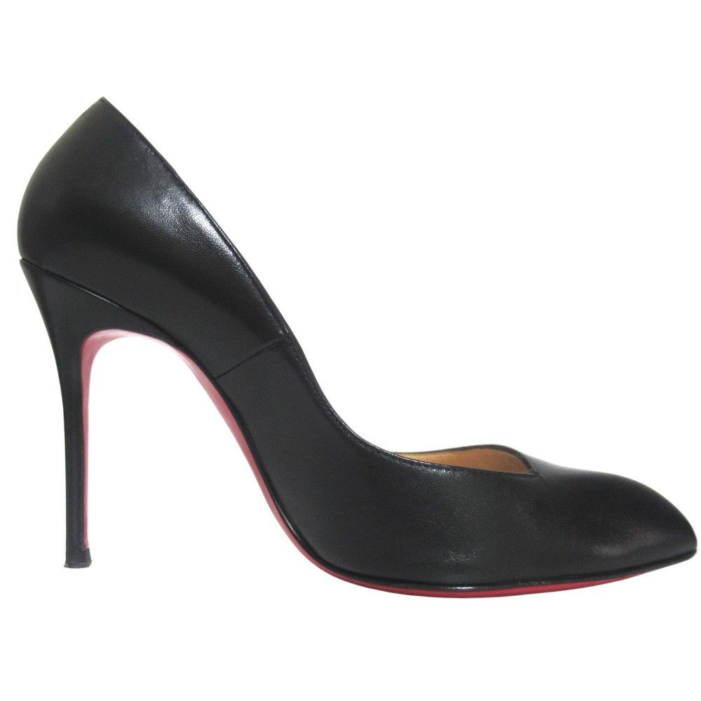 Christian Louboutin Christian Louboutin Christian Louboutin Leather High Heel Pumps Leather Shoes DUTY FREE for USA Size ONE SIZE - 2 Thumbnail