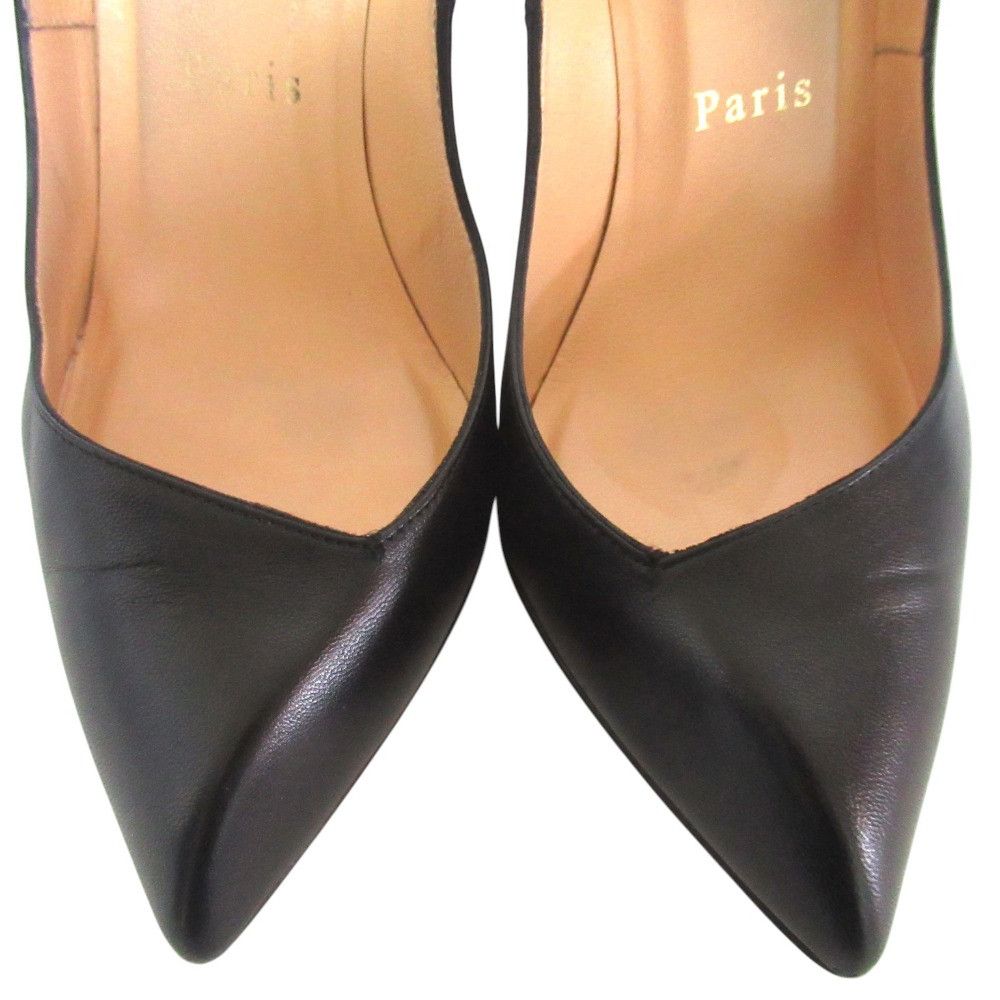 Christian Louboutin Christian Louboutin Christian Louboutin Leather High Heel Pumps Leather Shoes DUTY FREE for USA Size ONE SIZE - 4 Thumbnail