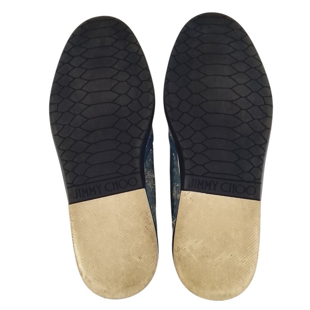 Jimmy Choo Jimmy Choo Jimmy Choo Denim Slip On Sneakers Textile Shoes DUTY FREE for USA Size ONE SIZE - 5 Thumbnail