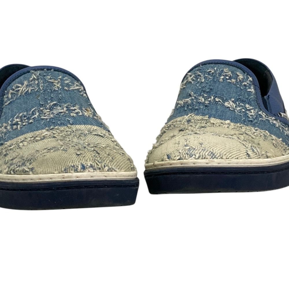 Jimmy Choo Jimmy Choo Jimmy Choo Denim Slip On Sneakers Textile Shoes DUTY FREE for USA Size ONE SIZE - 6 Thumbnail
