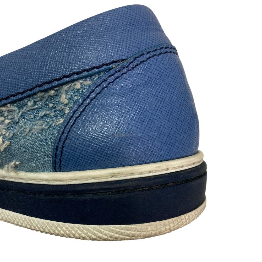 Jimmy Choo Jimmy Choo Jimmy Choo Denim Slip On Sneakers Textile Shoes DUTY FREE for USA Size ONE SIZE - 11 Thumbnail