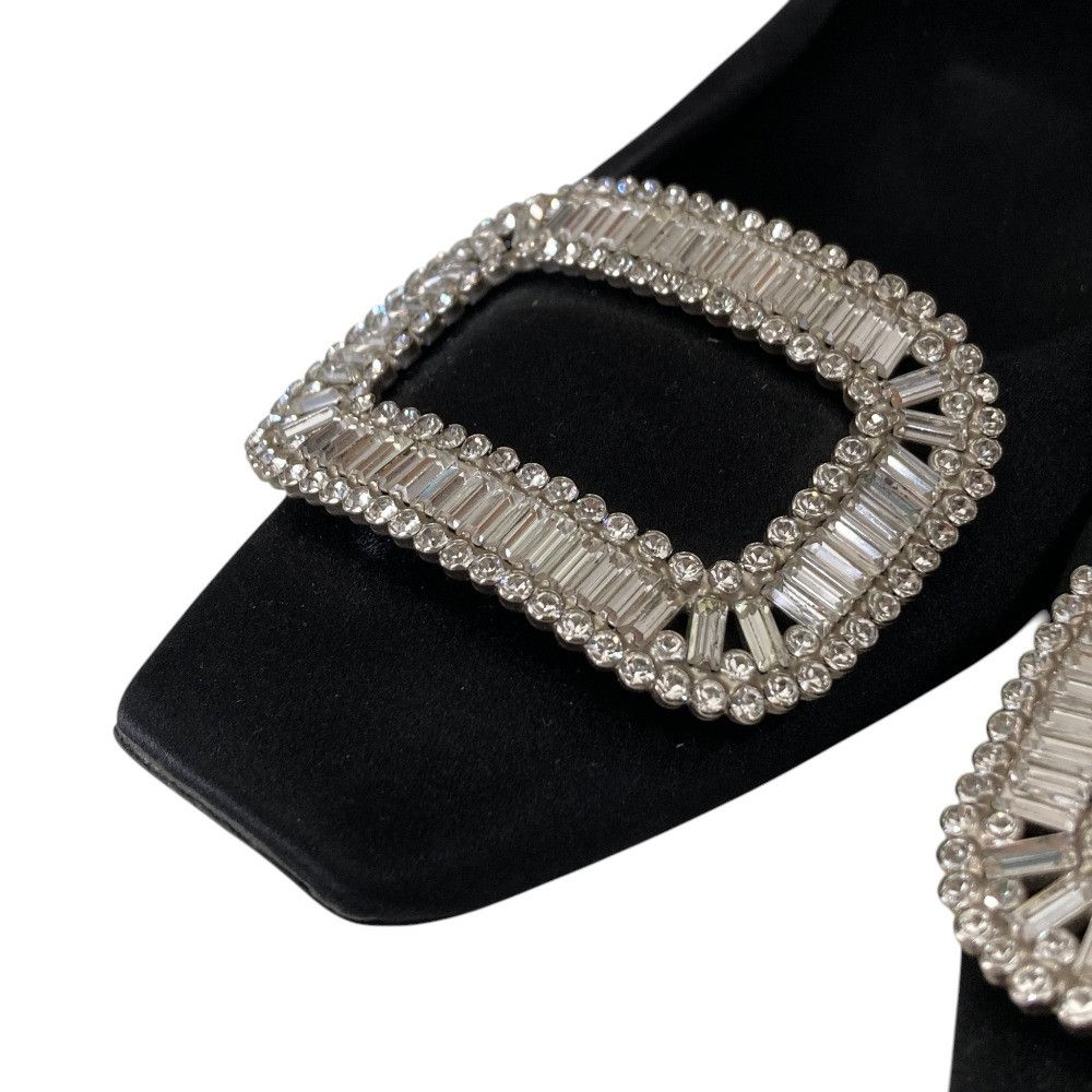 Roger Vivier Roger Vivier Roger Vivier Belle Vivier Satin Pumps Textile Shoes DUTY FREE for USA Size ONE SIZE - 2 Thumbnail