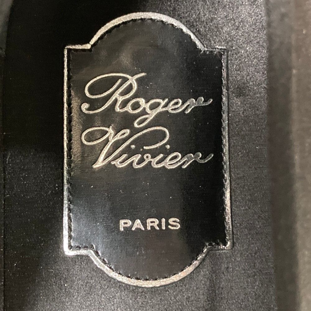 Roger Vivier Roger Vivier Roger Vivier Belle Vivier Satin Pumps Textile Shoes DUTY FREE for USA Size ONE SIZE - 10 Thumbnail