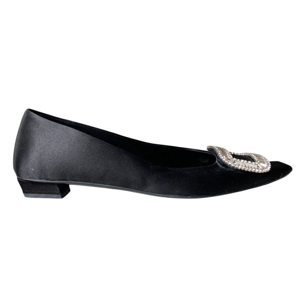 Roger Vivier Roger Vivier Roger Vivier Belle Vivier Satin Pumps Textile Shoes DUTY FREE for USA Size ONE SIZE - 7 Thumbnail