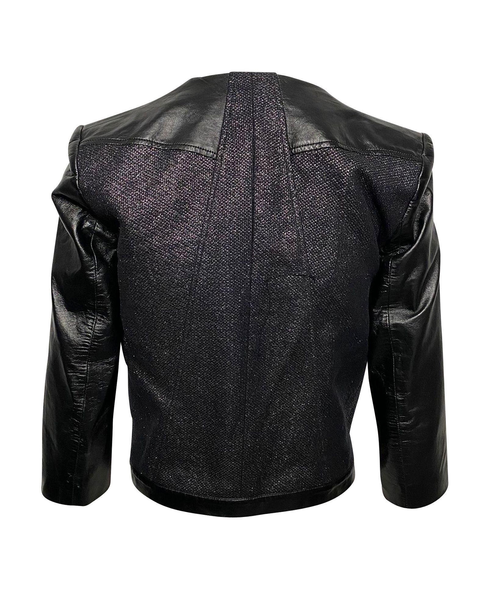 Helmut Lang Helmut Lang Shy Jacket in Black Cotton Size XS / US 0-2 / IT 36-38 - 2 Thumbnail