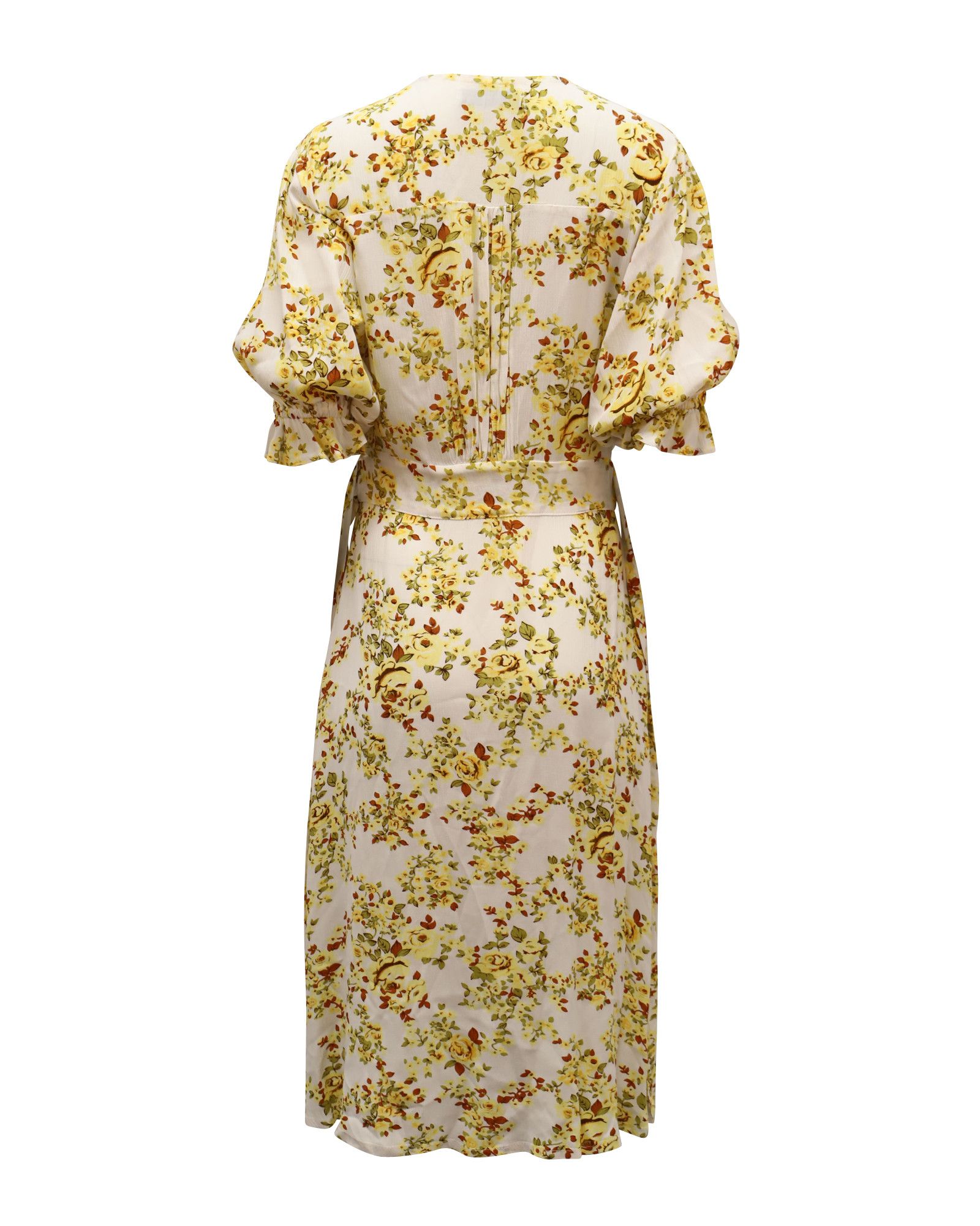 FAITHFULL Faithfull The Brand Rafa Floral-Print Button-Front Puff Slee Size S / US 4 / IT 40 - 2 Thumbnail