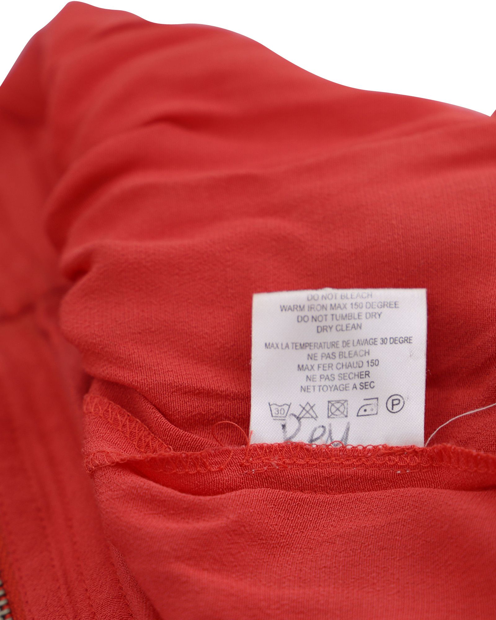 Iro Iro Mini Dress in Coral Viscose Size XS / US 0-2 / IT 36-38 - 6 Thumbnail