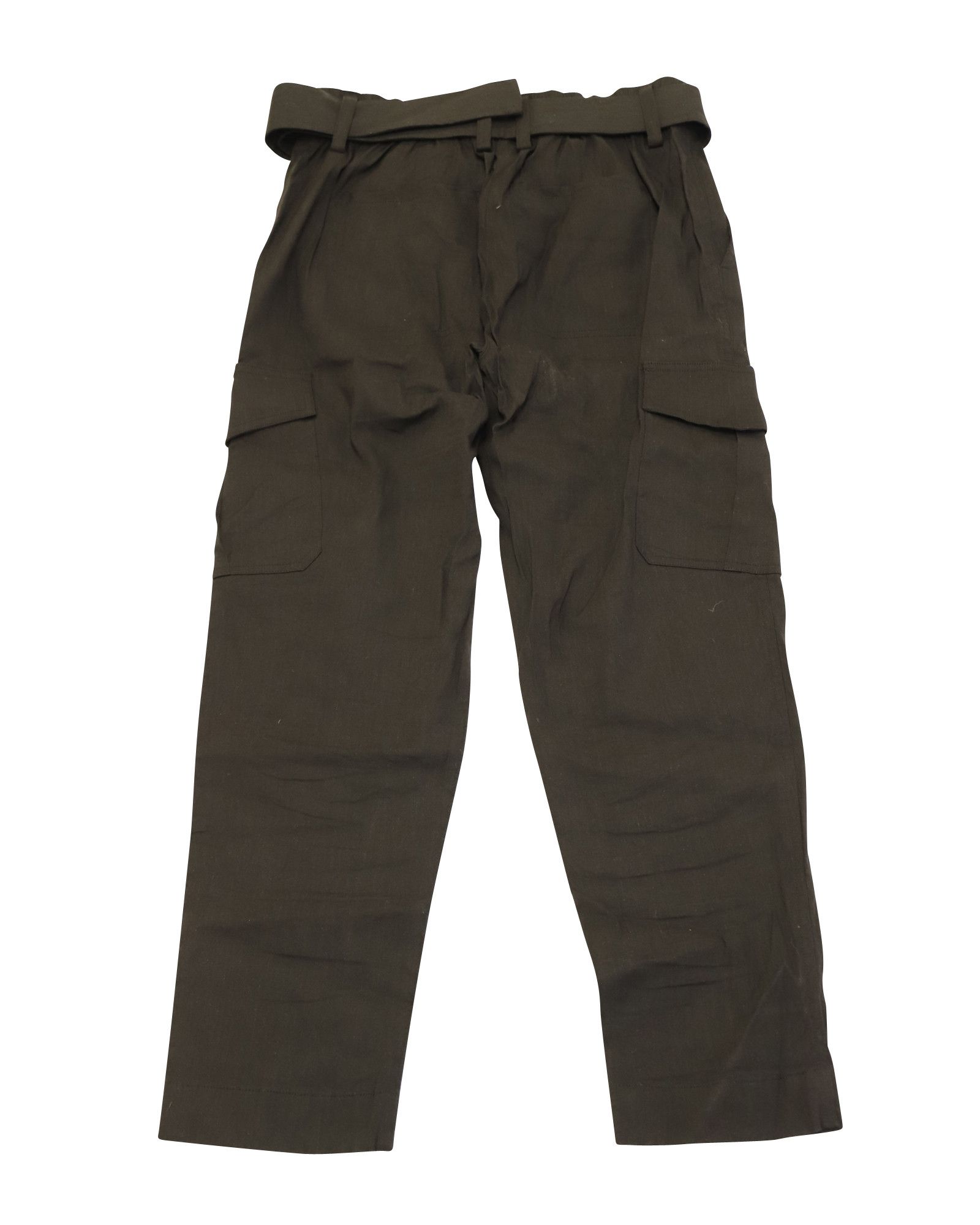 Vince Vince Cargo Pants in Black Linen Size 27" / US 4 / IT 40 - 2 Thumbnail