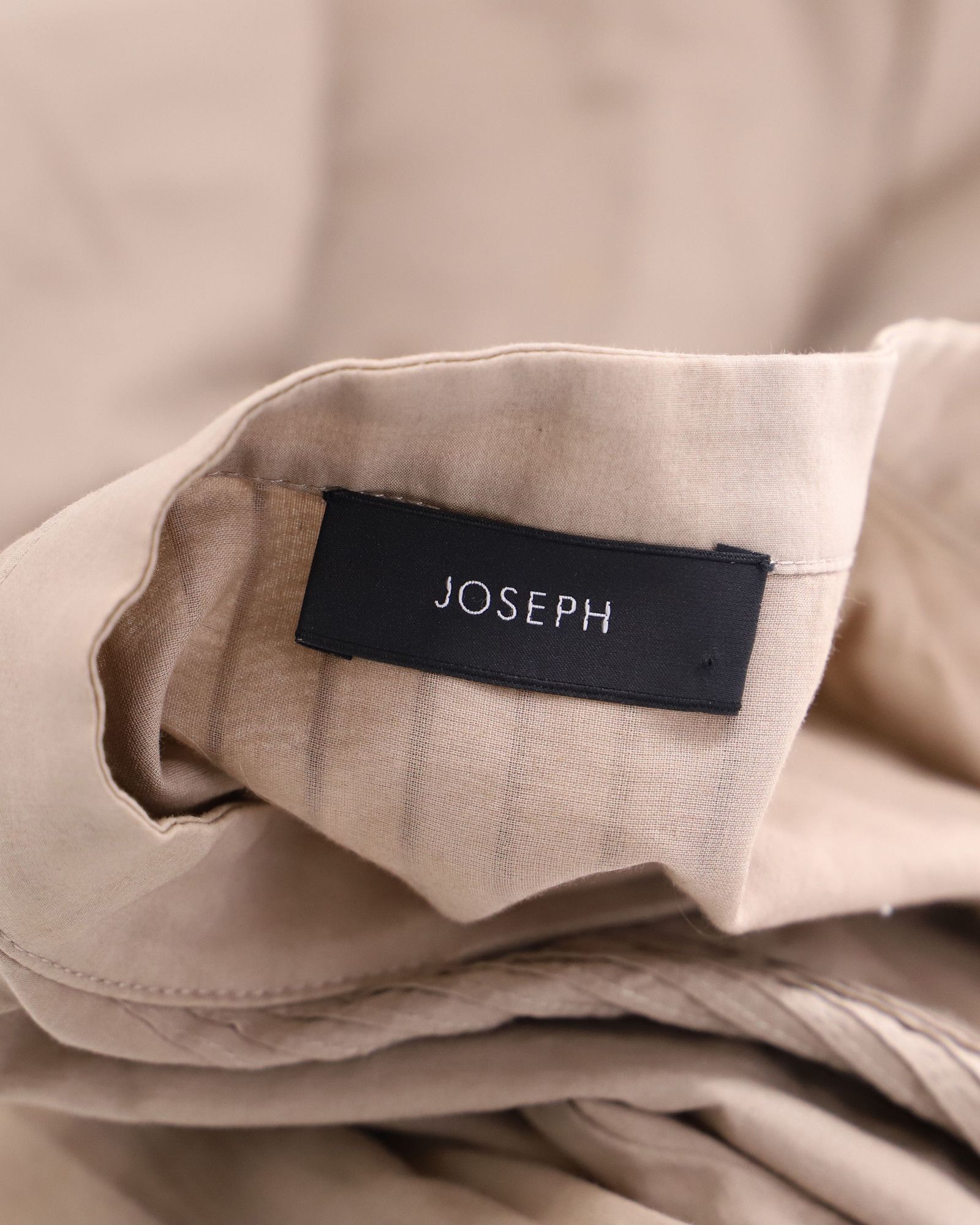 Joseph Joseph Long Sleeve Knee Length Dress in Brown Cotton Size XXS / US 00 / IT 34 - 3 Thumbnail