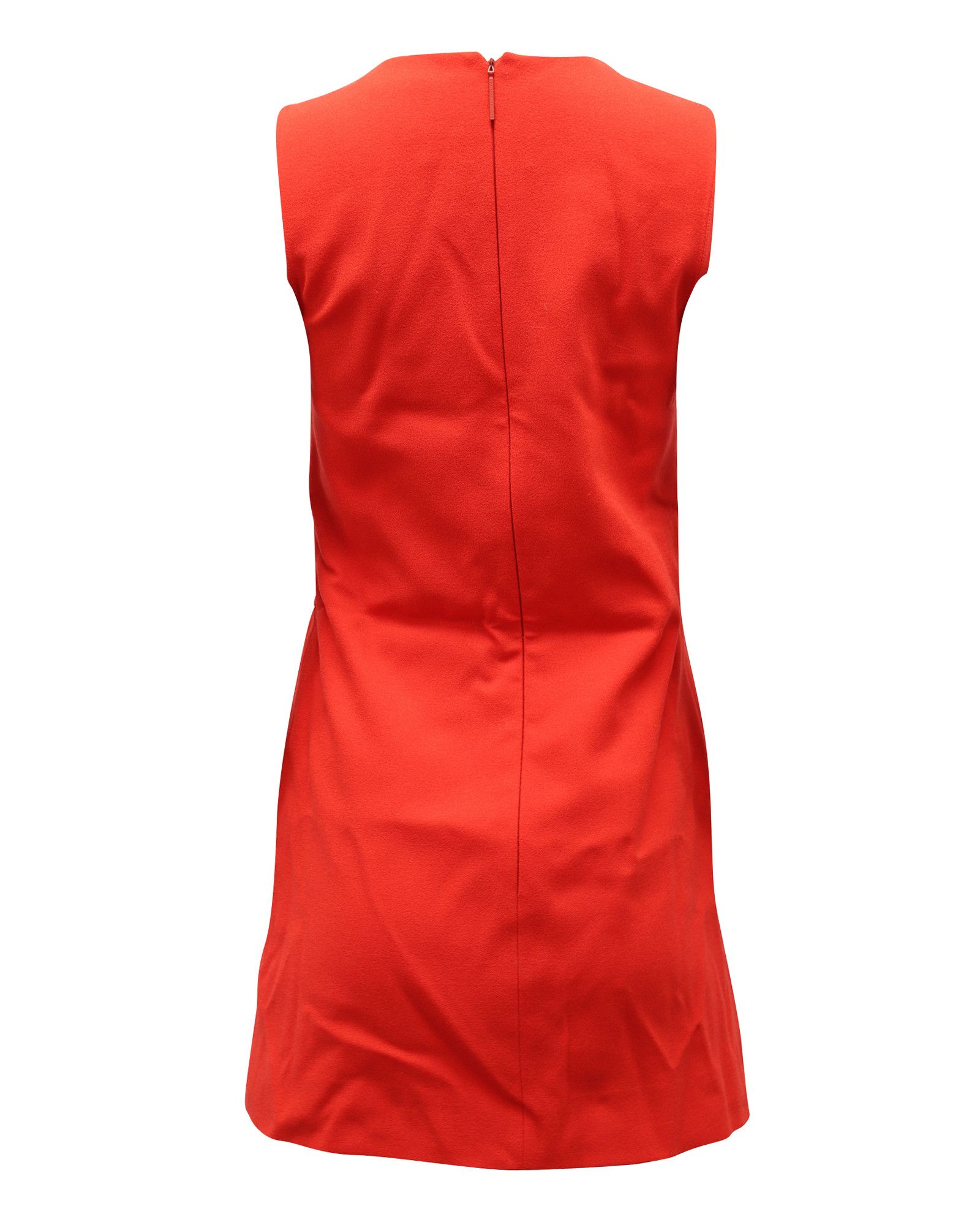 Christopher Kane Christopher Kane Crystal Embellished Mini Dress in Red Wool Size XS / US 0-2 / IT 36-38 - 3 Thumbnail