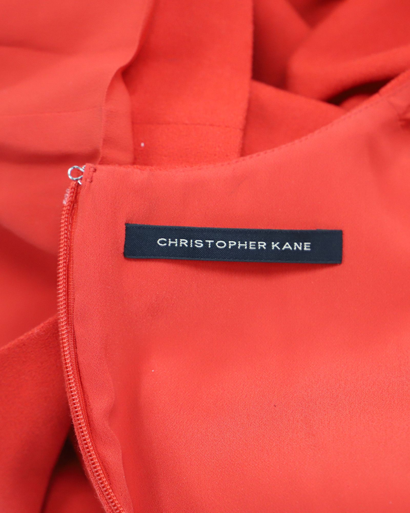 Christopher Kane Christopher Kane Crystal Embellished Mini Dress in Red Wool Size XS / US 0-2 / IT 36-38 - 6 Thumbnail