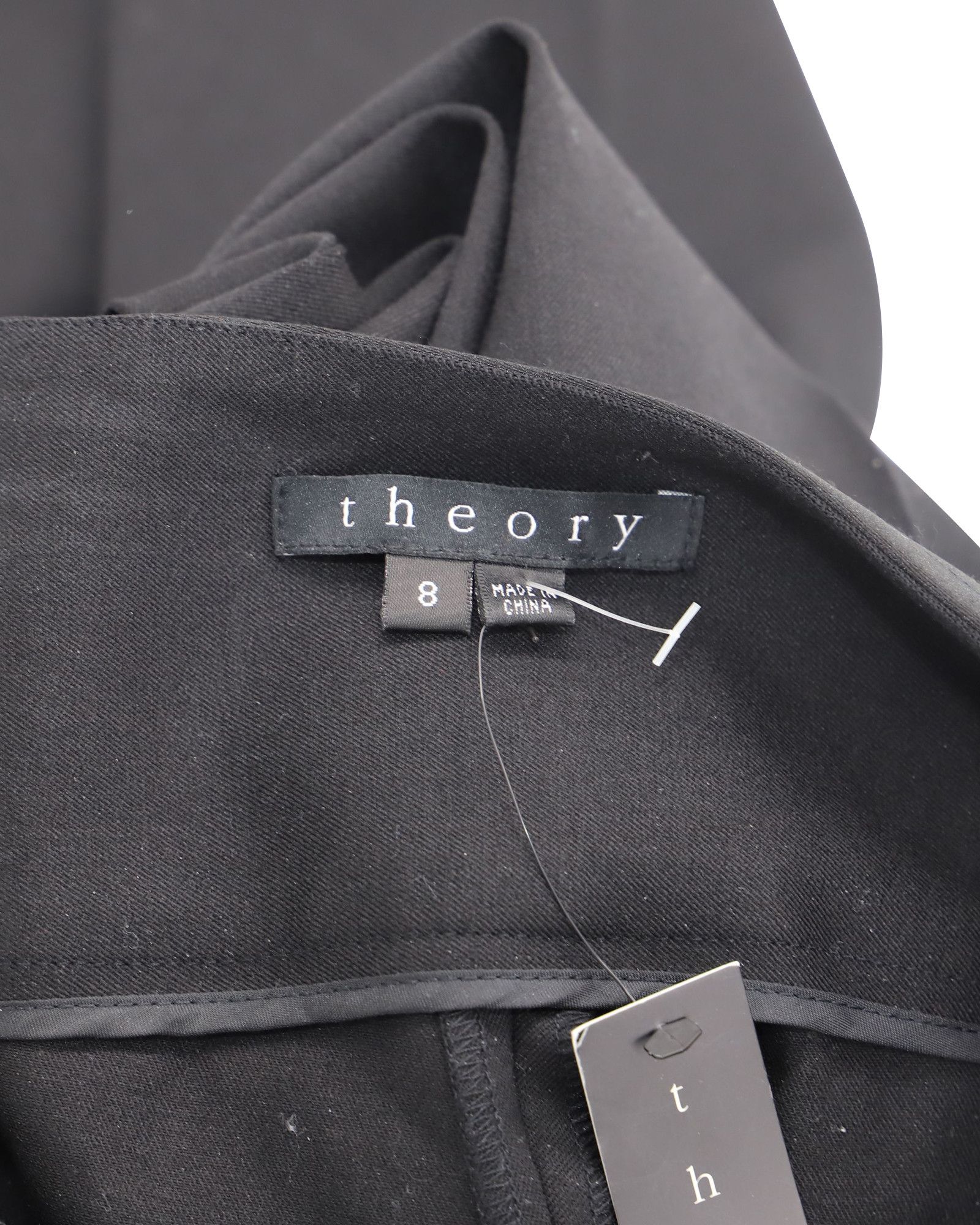 Theory Theory Ross Trousers in Black Wool Size 25" / US 0 / IT 36 - 3 Thumbnail