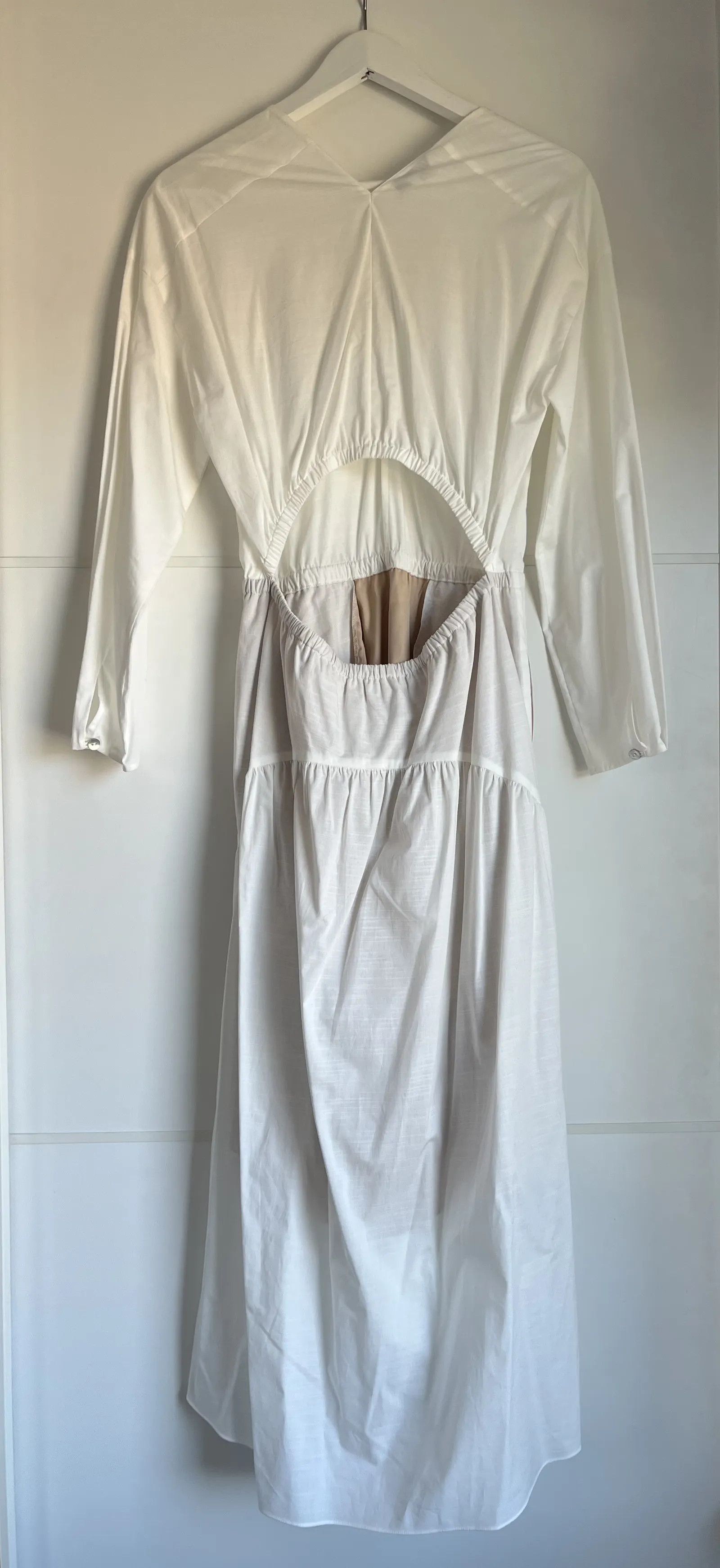Vince Vince Double V-neck Dress Dress Size XS / US 0-2 / IT 36-38 - 4 Thumbnail