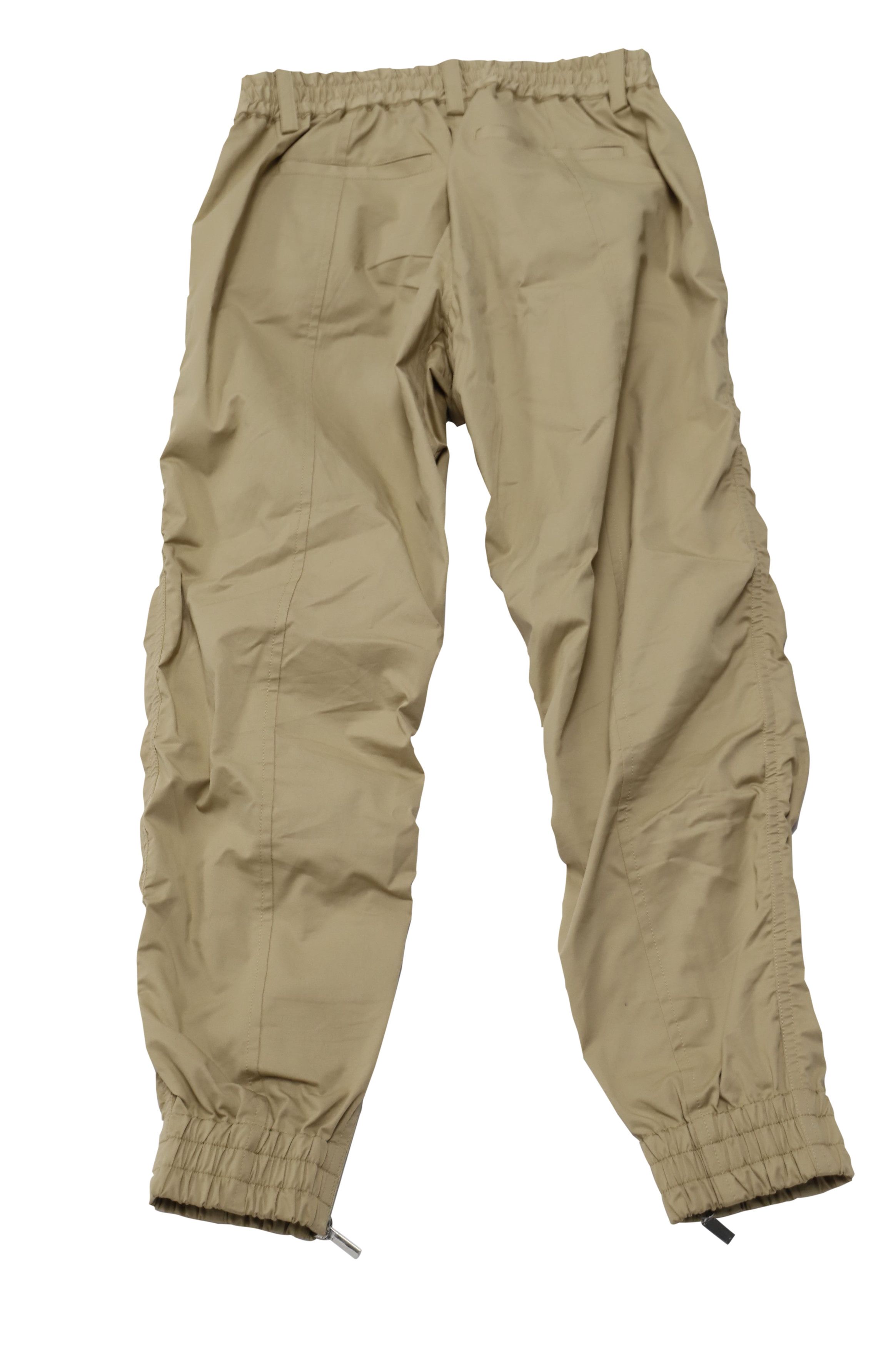 Derek Lam 10 Crosby Derek Lam Phoenix Joggers in Beige Cotton Size 25" / US 0 / IT 36 - 2 Thumbnail