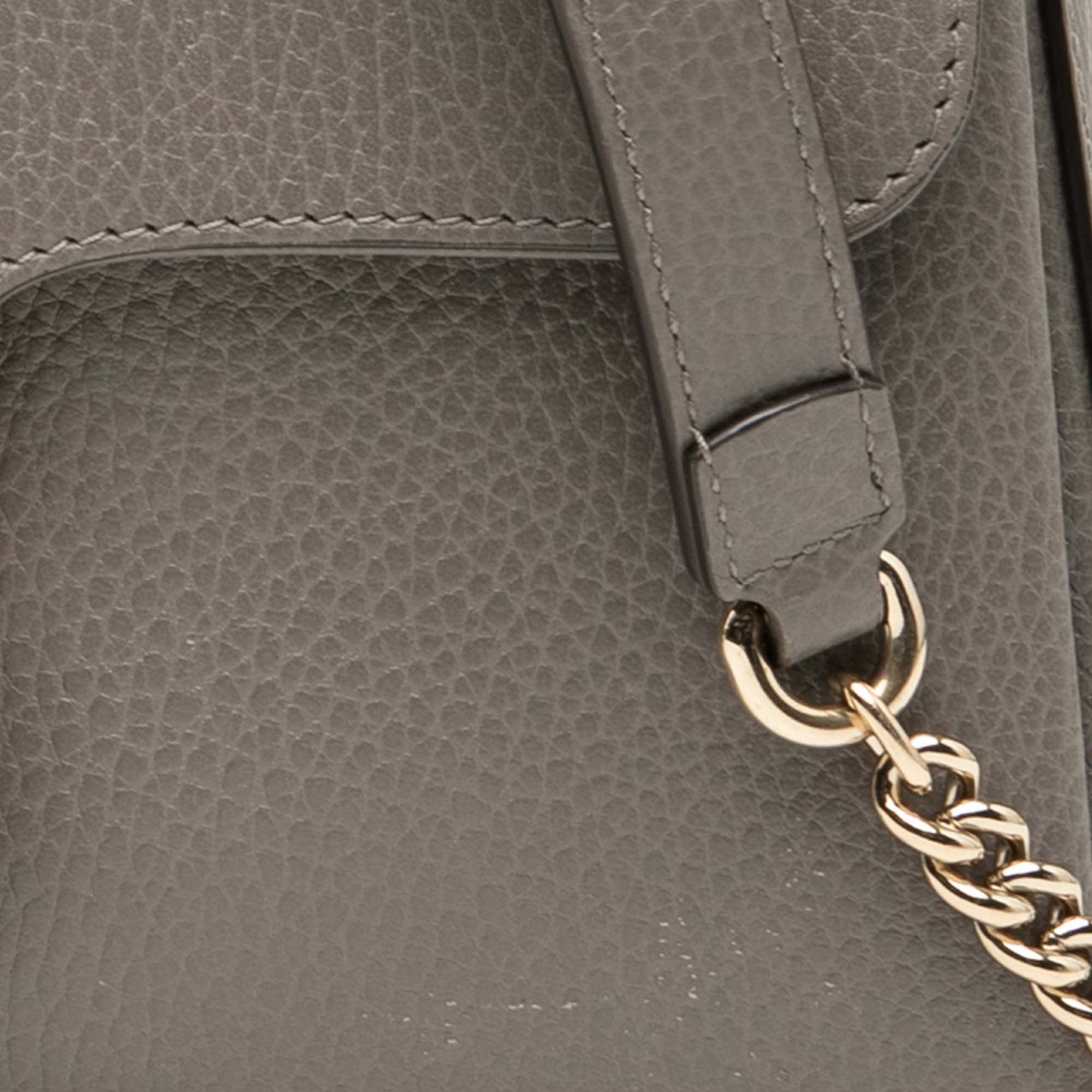 Gucci Small Dollar Calf Interlocking G Satchel Size ONE SIZE - 7 Thumbnail