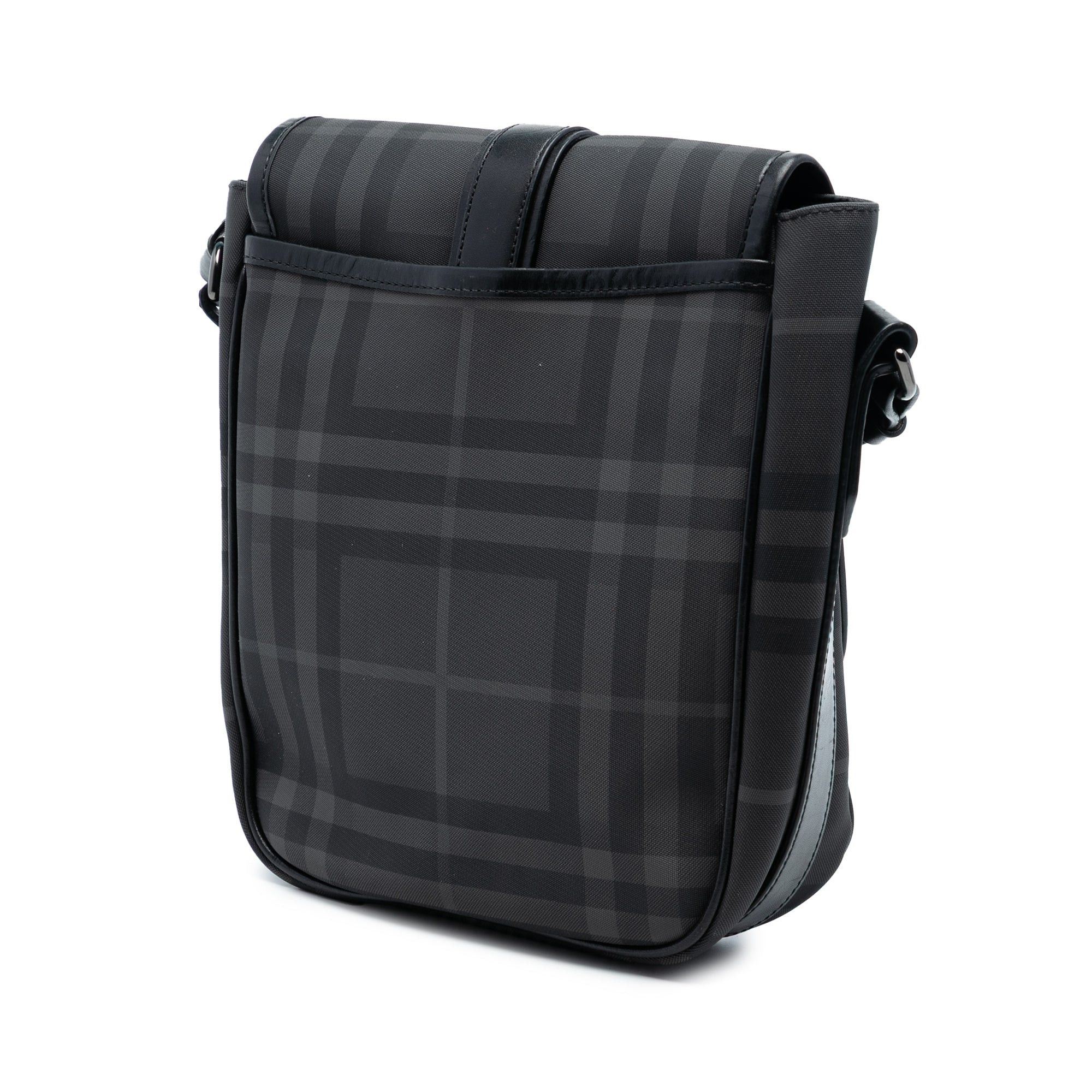 Burberry Smoke Check Coated Canvas Crossbody Size ONE SIZE - 2 Thumbnail